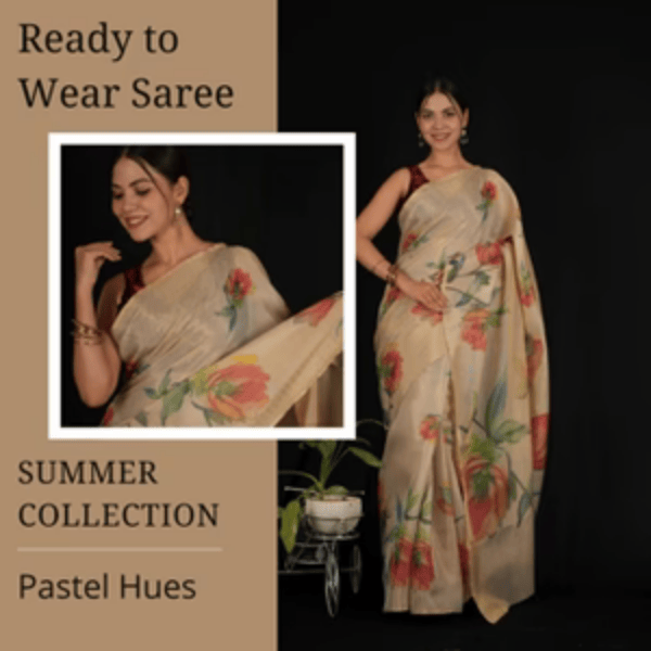 Stay Cool & Stylish: Discover the Best Summer Sarees Ready to Wear