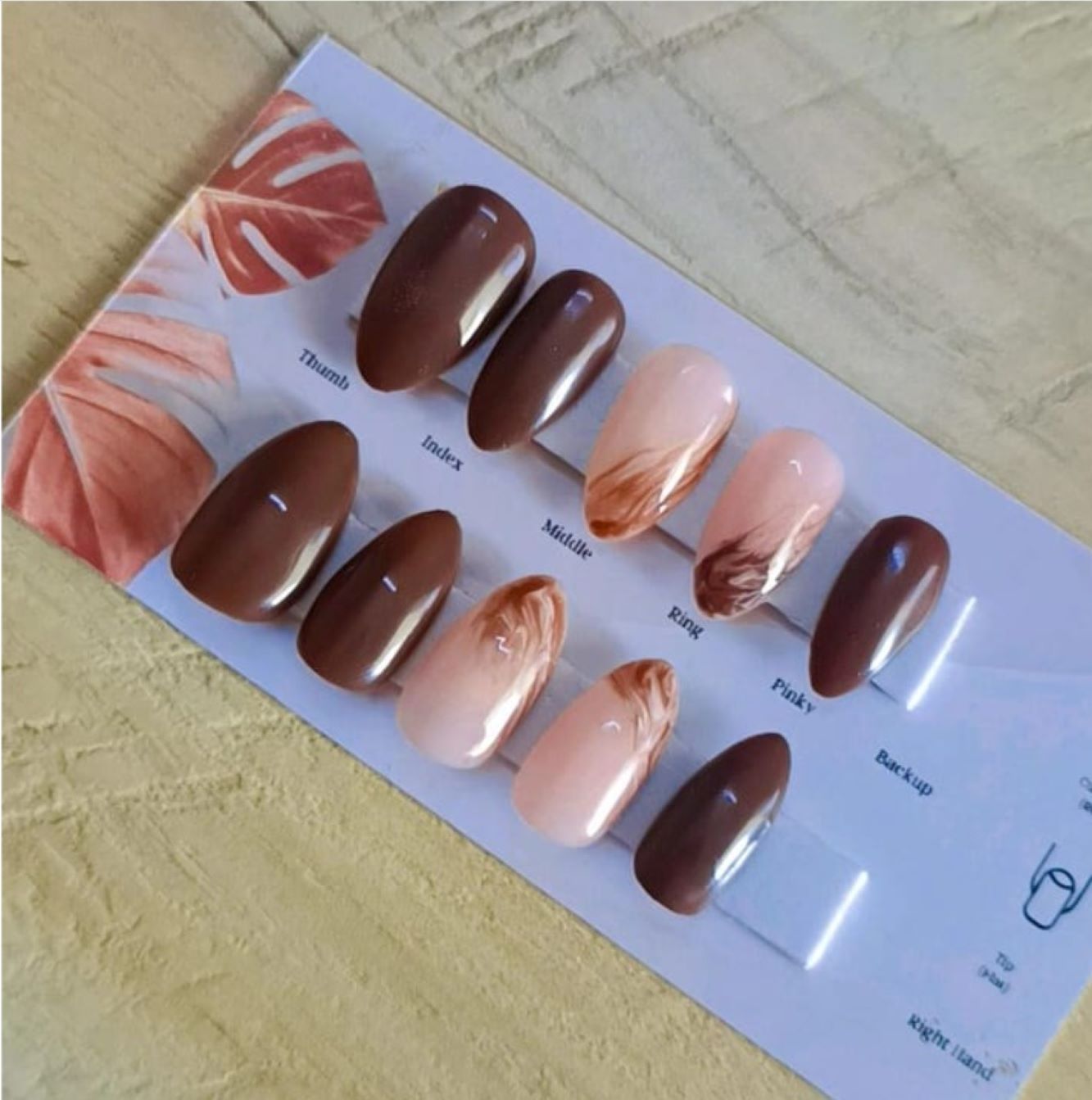 Designer Hands & Toe Press on Nails