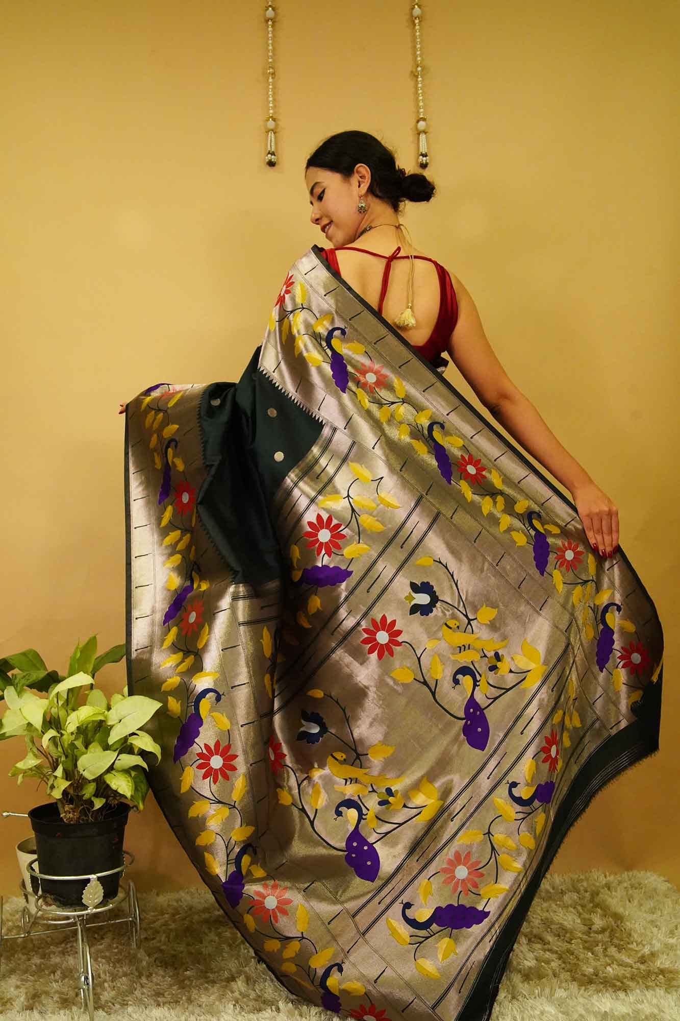 Ready to Wear One Minute Sarees Prestitched Sarees customised Plus Size