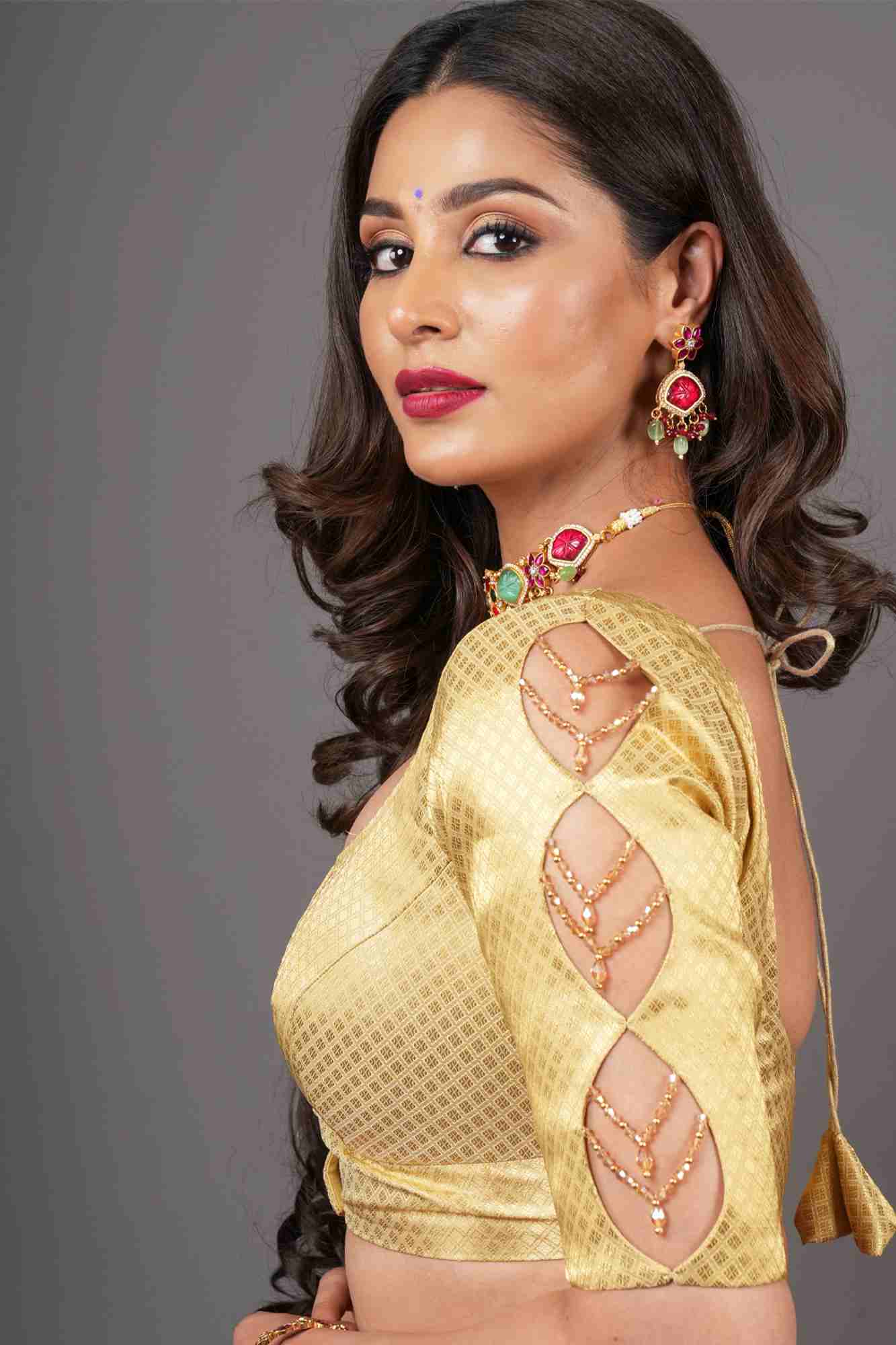 Ready to Wear One Minute Sarees Prestitched Sarees customised Plus Size