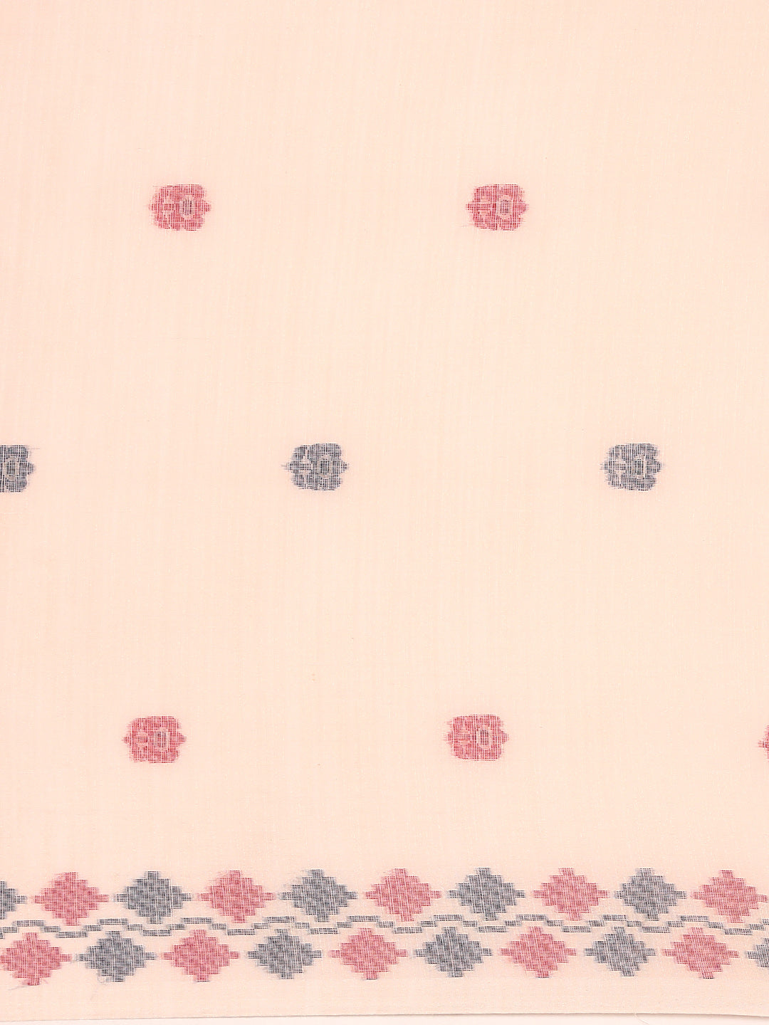 Jamdani Cotton Saree with Blouse piece