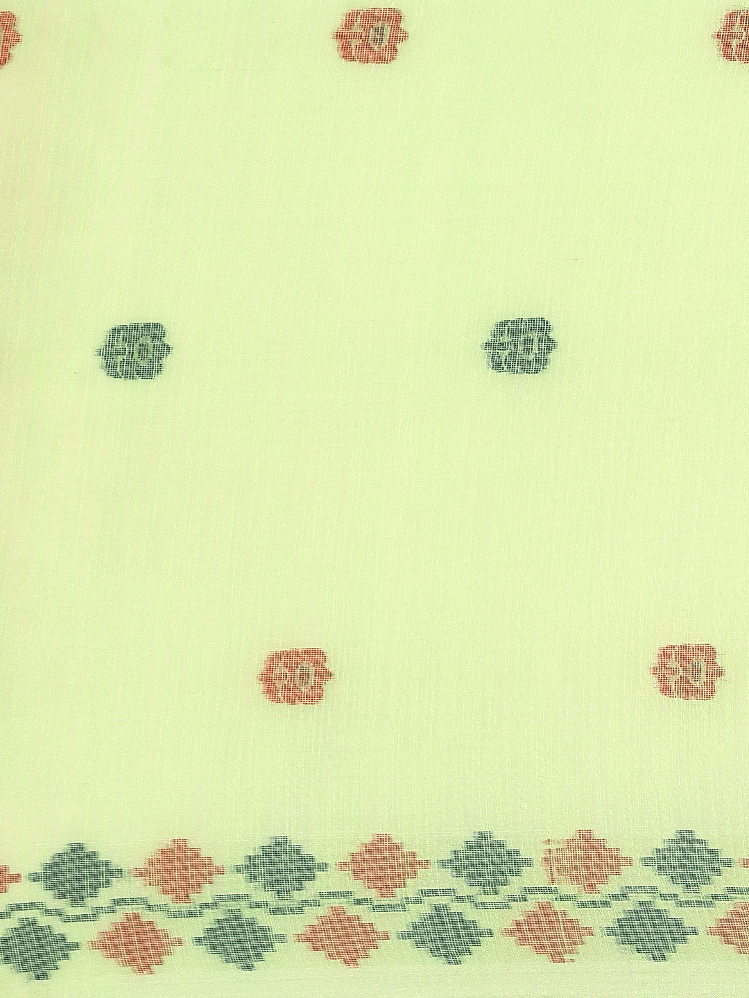 Jamdani Cotton Saree with Blouse piece