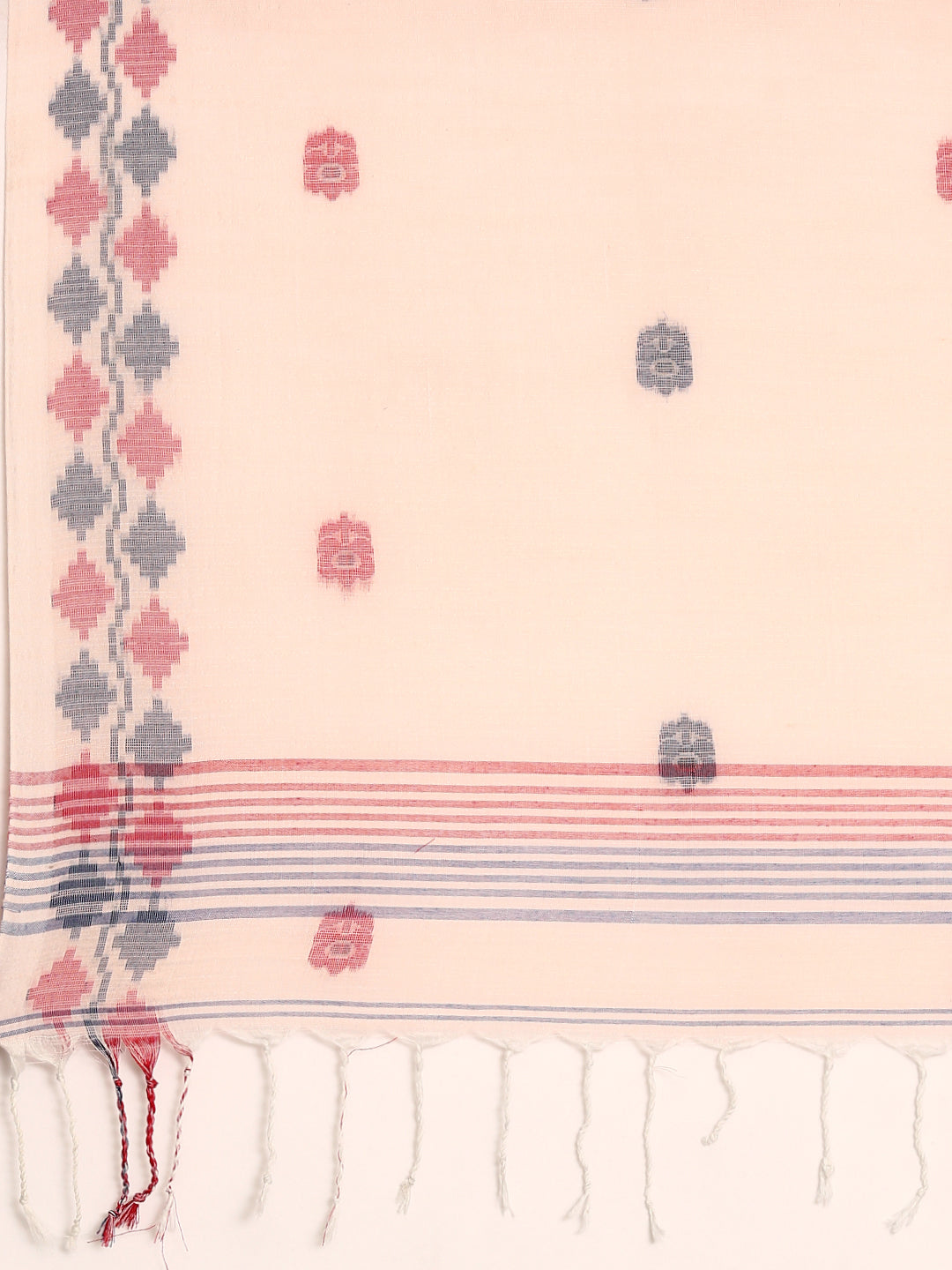 Jamdani Cotton Saree with Blouse piece