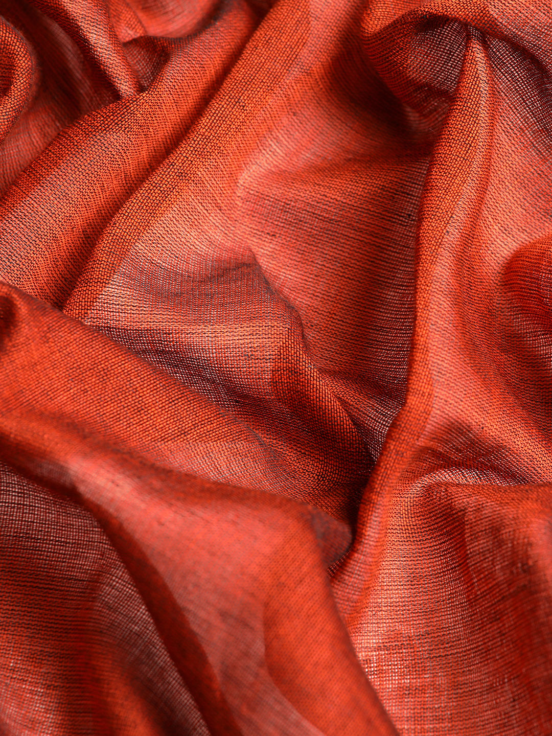Colour block Cotton Saree with pompoms | Shobitam