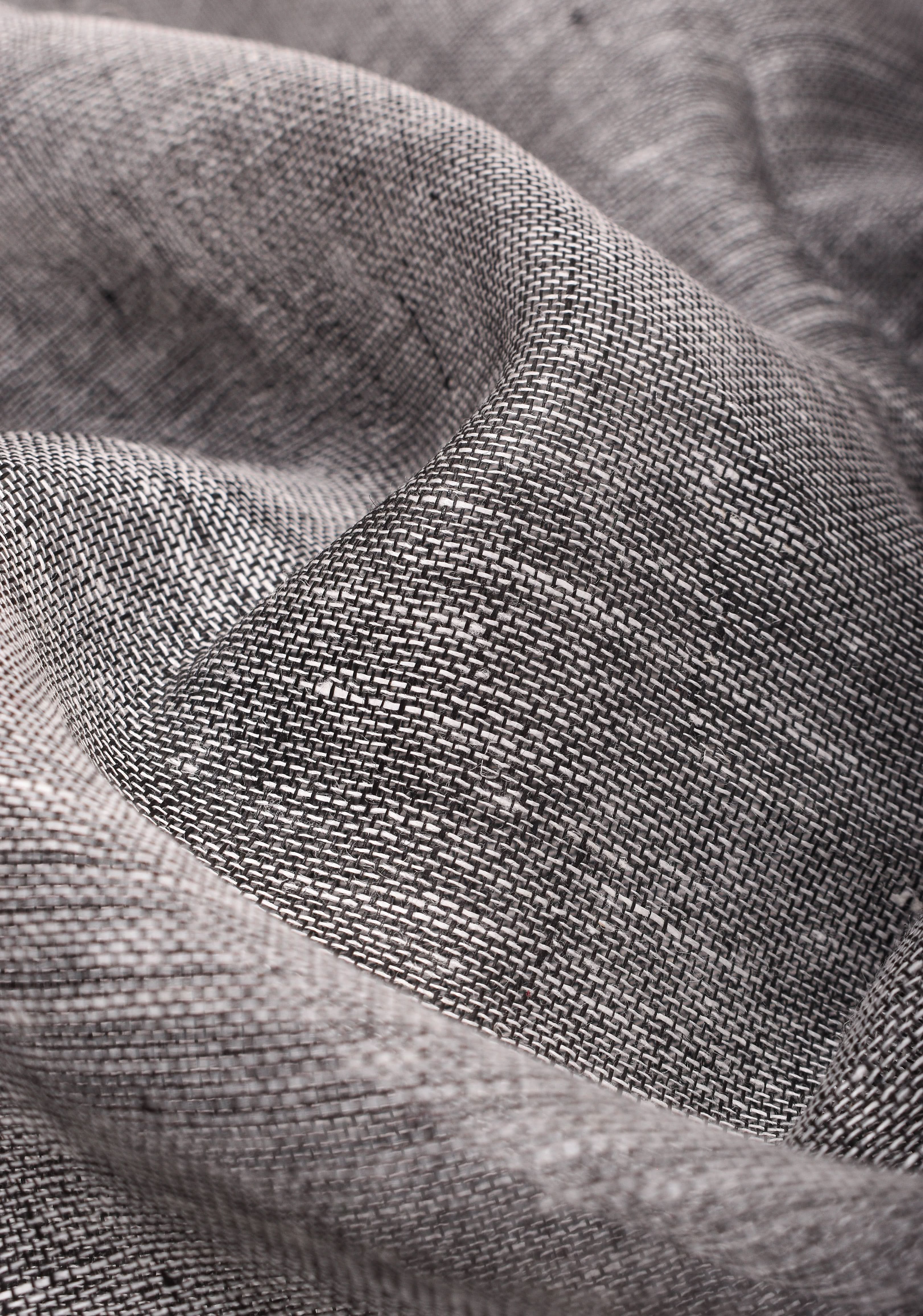 Charming Gray, Pink and Silver Wide Border Pure Linen by Linen Saree | Shobitam