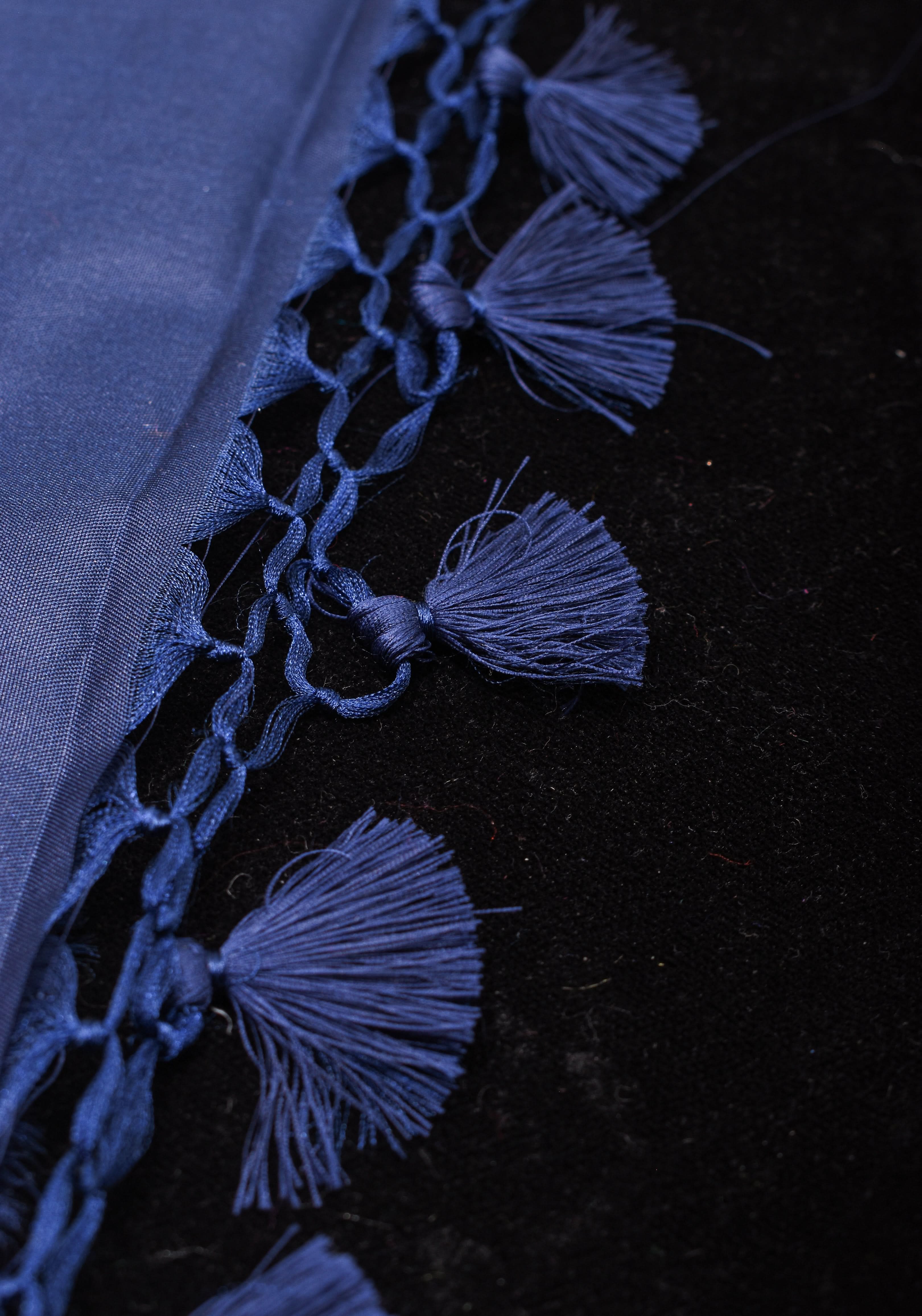 Space Cadet tone Exquisite Meenakari Rose Jaal Semi Silk Saree and zari border | Shobitam