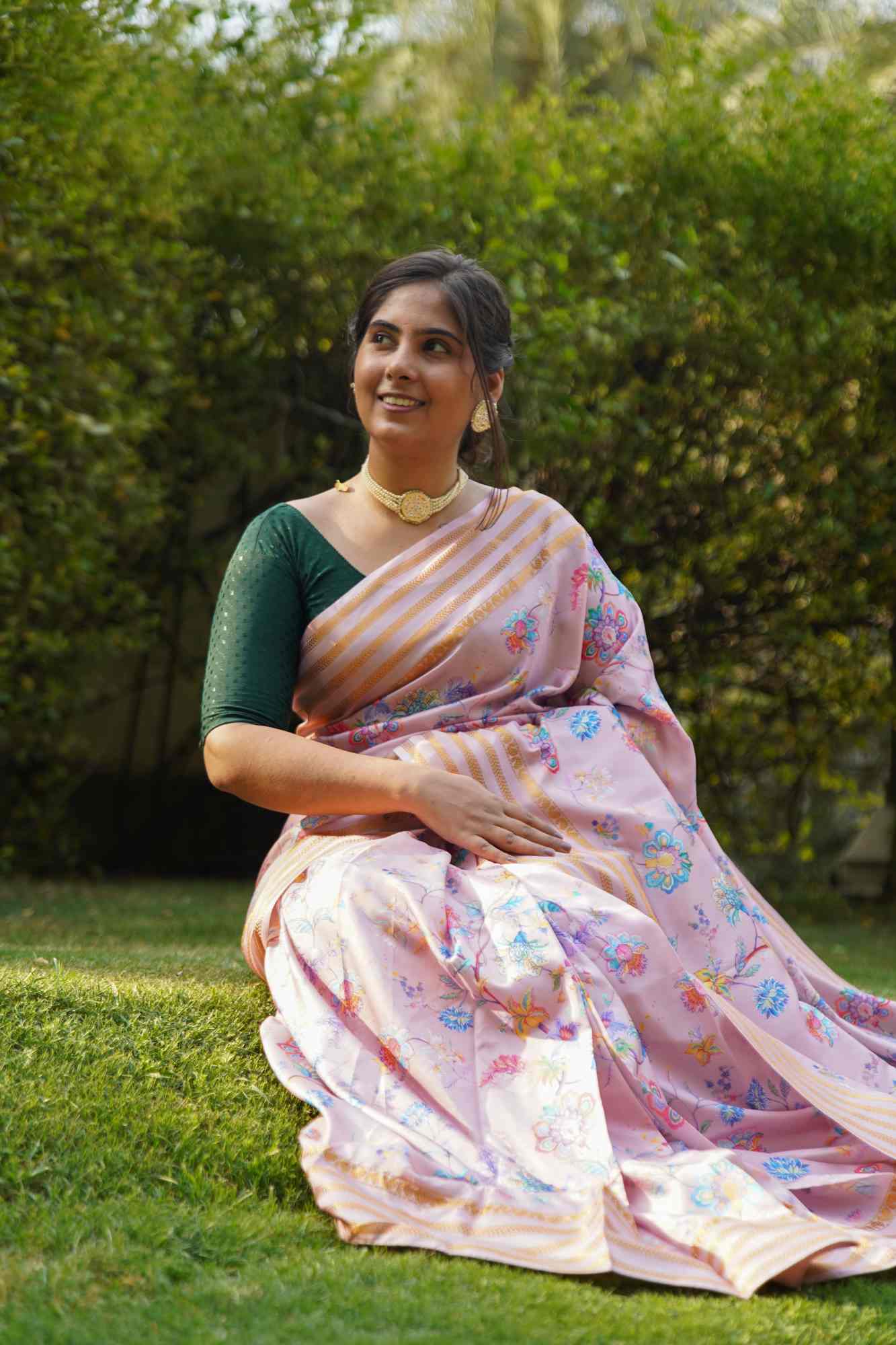 Ready to Wear One Minute Sarees Prestitched Sarees customised Plus Size