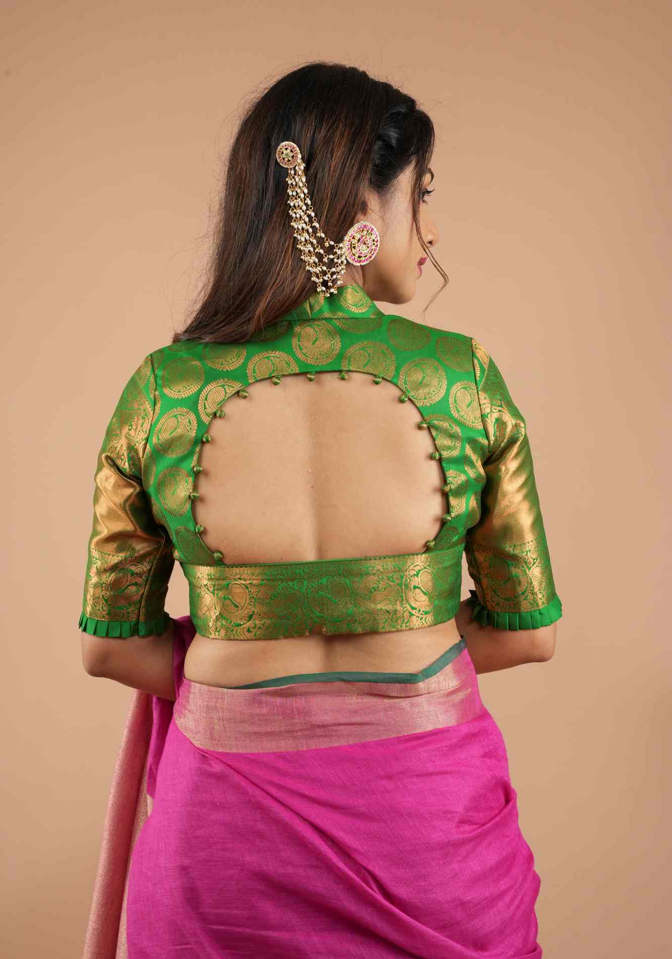 Ready to Wear One Minute Sarees Prestitched Sarees customised Plus Size