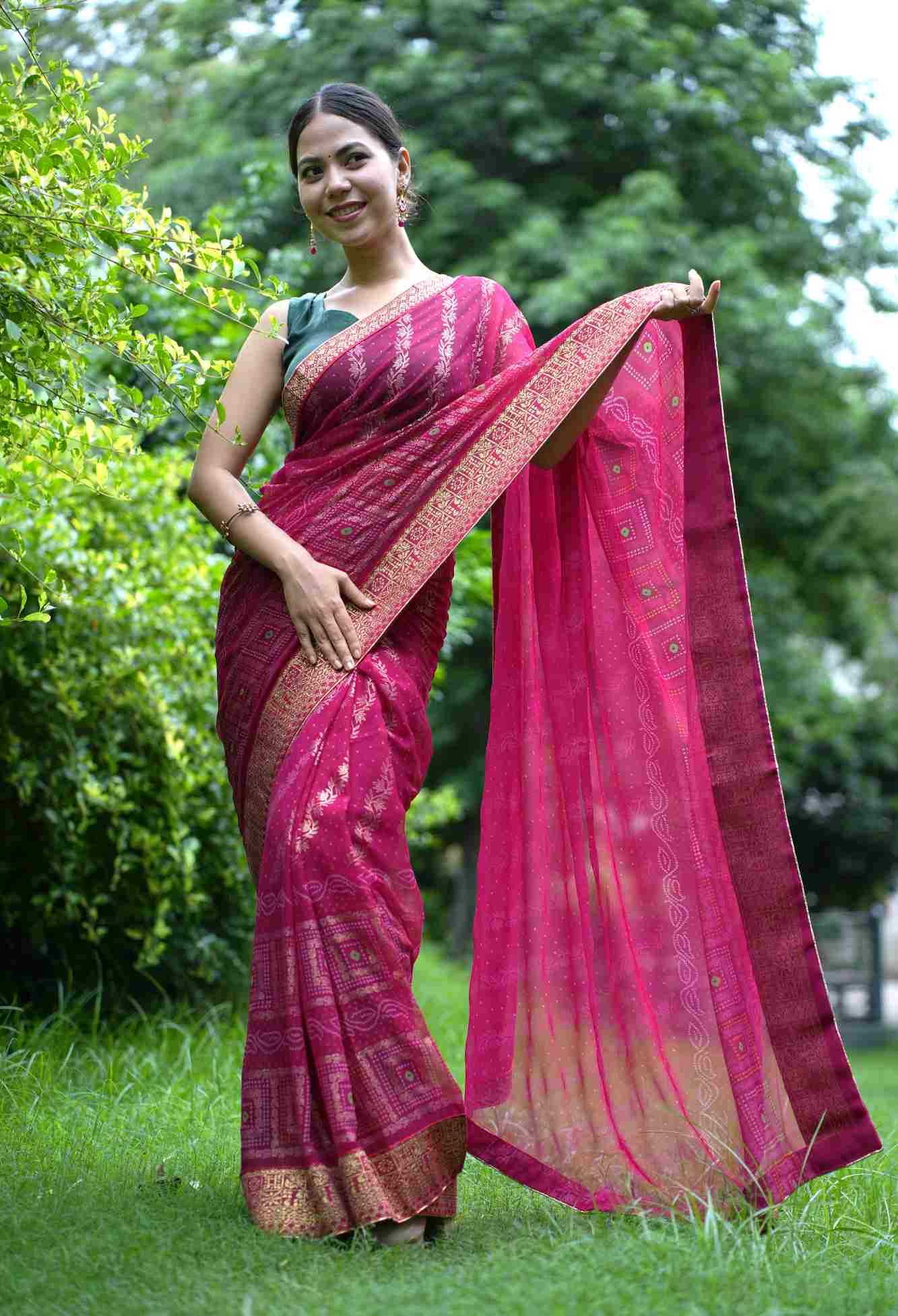 Ready to Wear One Minute Sarees Prestitched Sarees customised Plus Size