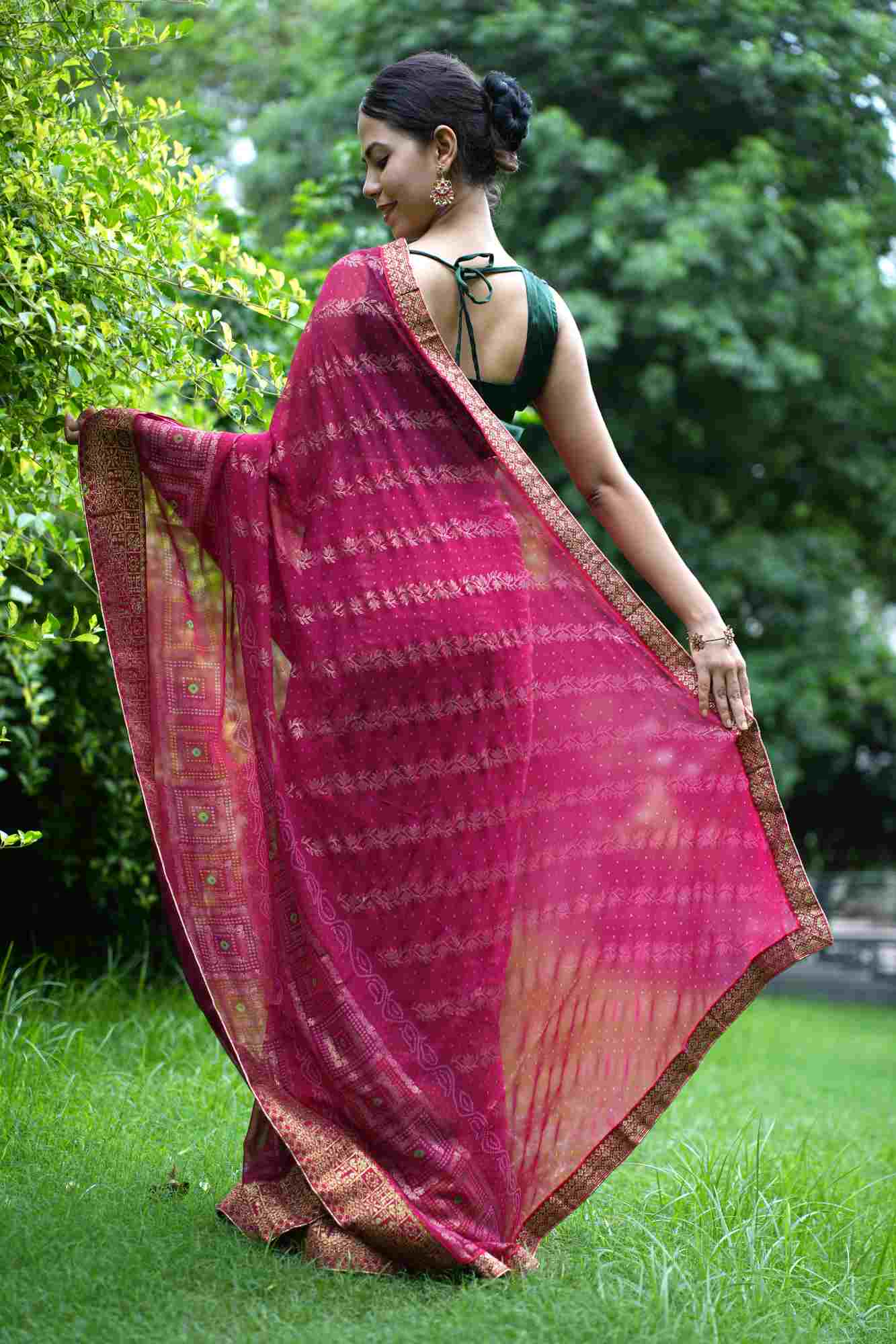 Ready to Wear One Minute Sarees Prestitched Sarees customised Plus Size