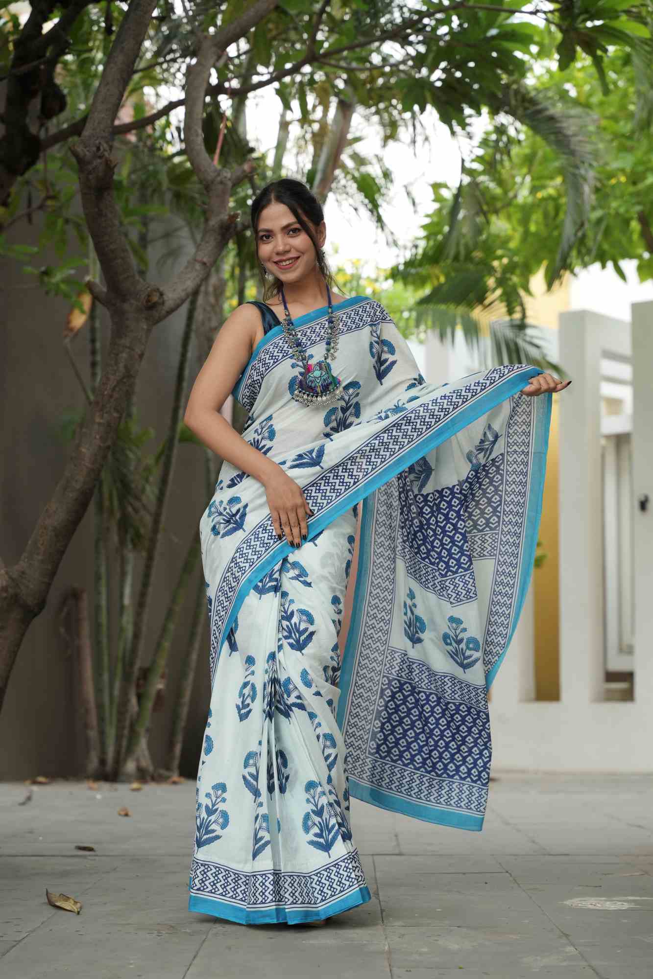 Pure Mulmul Ready to Wear Saree