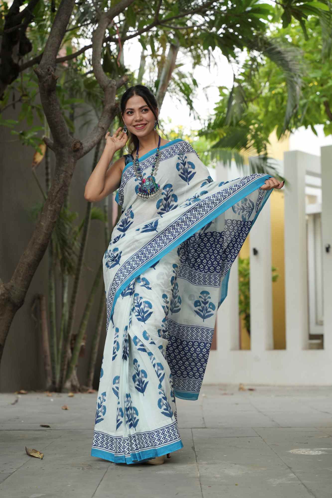 Pure Mulmul Ready to Wear Saree