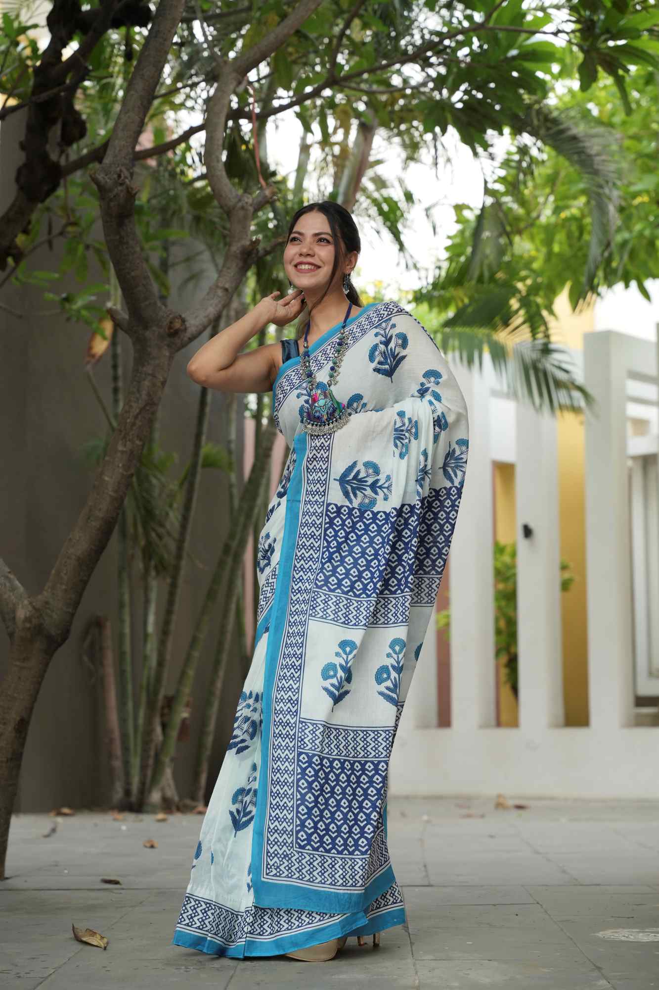 Pure Mulmul Ready to Wear Saree