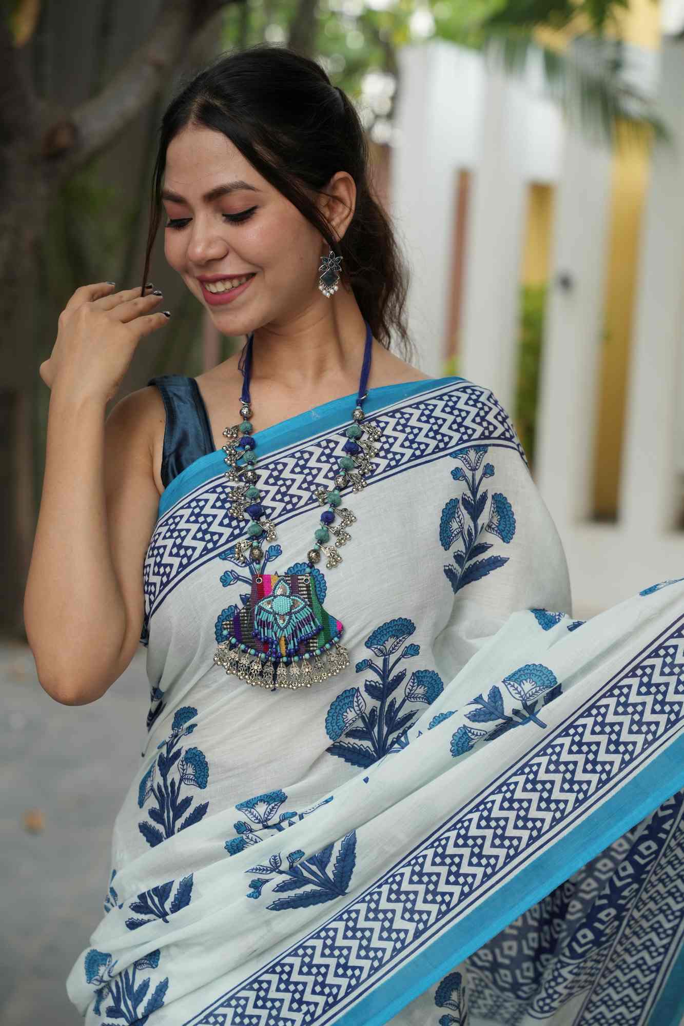 Pure Mulmul Ready to Wear Saree