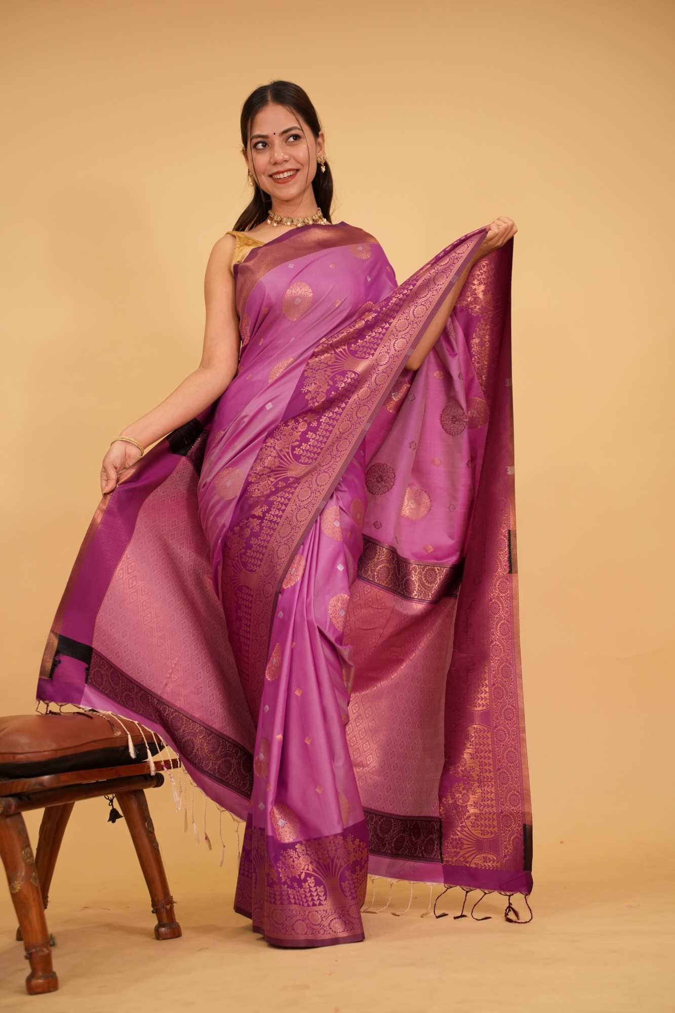 Ready to Wear One Minute Sarees Prestitched Sarees customised Plus Size