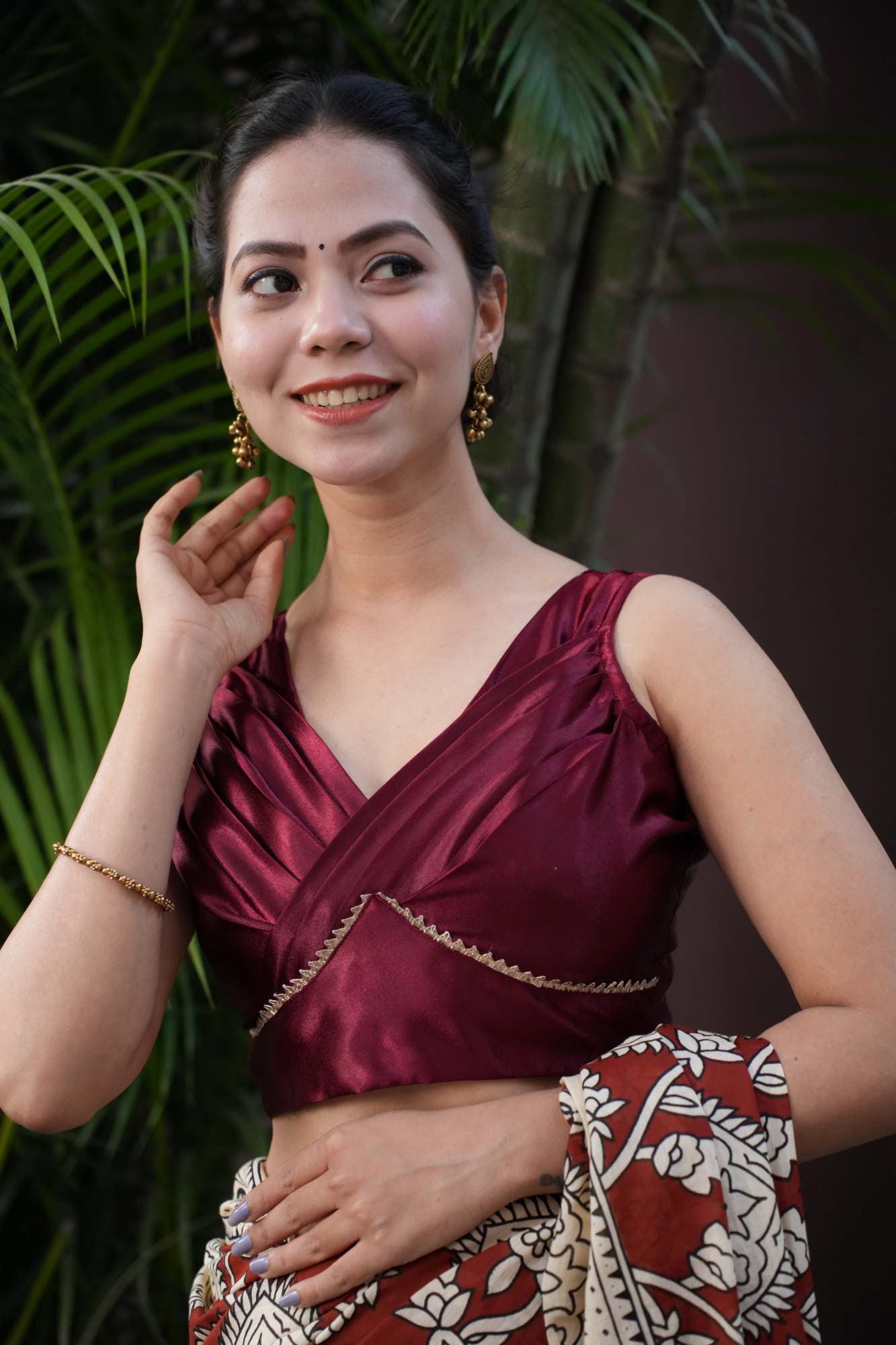 Ready to Wear One Minute Sarees Prestitched Sarees customised Plus Size