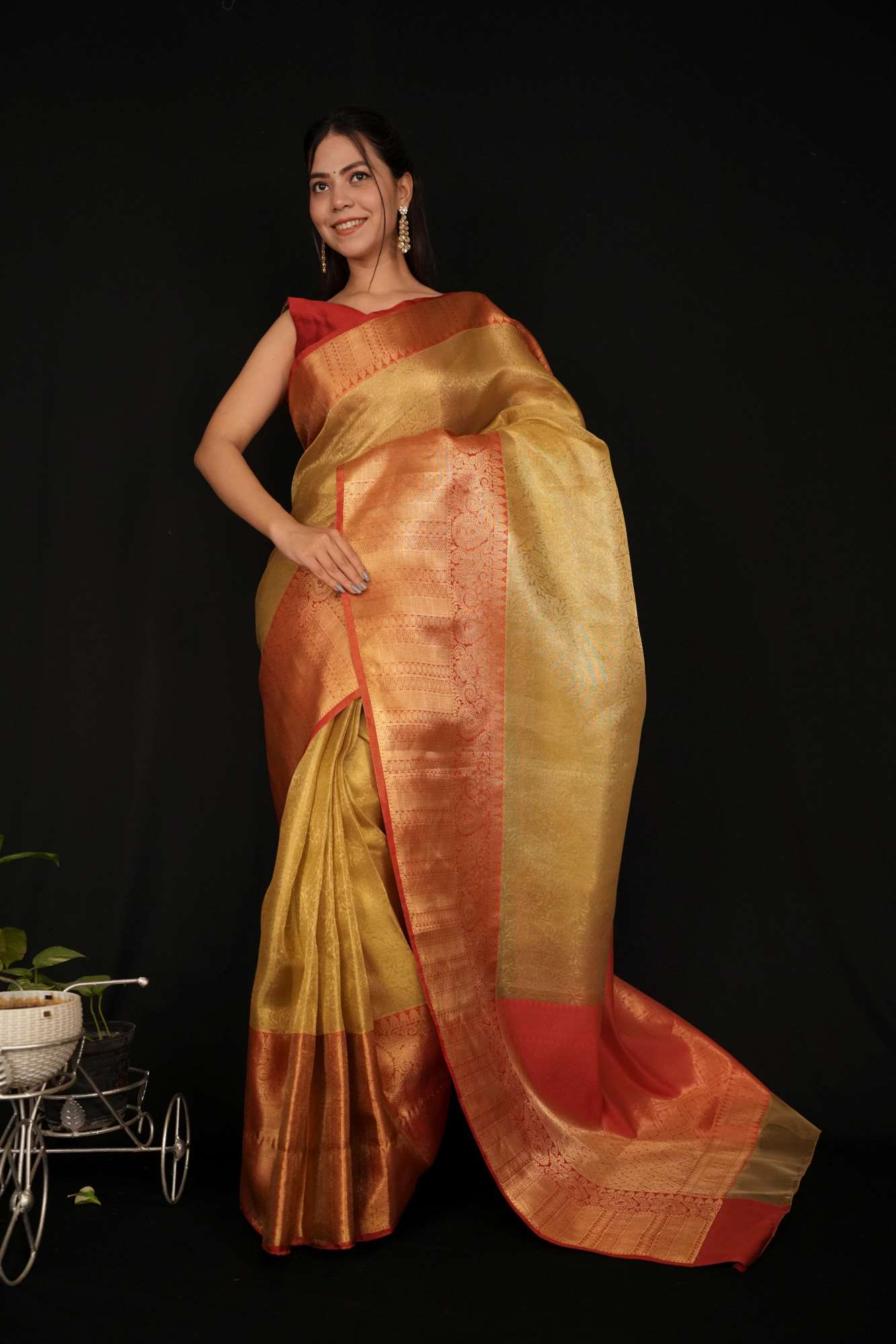 Ready to Wear One Minute Sarees Prestitched Sarees customised Plus Size