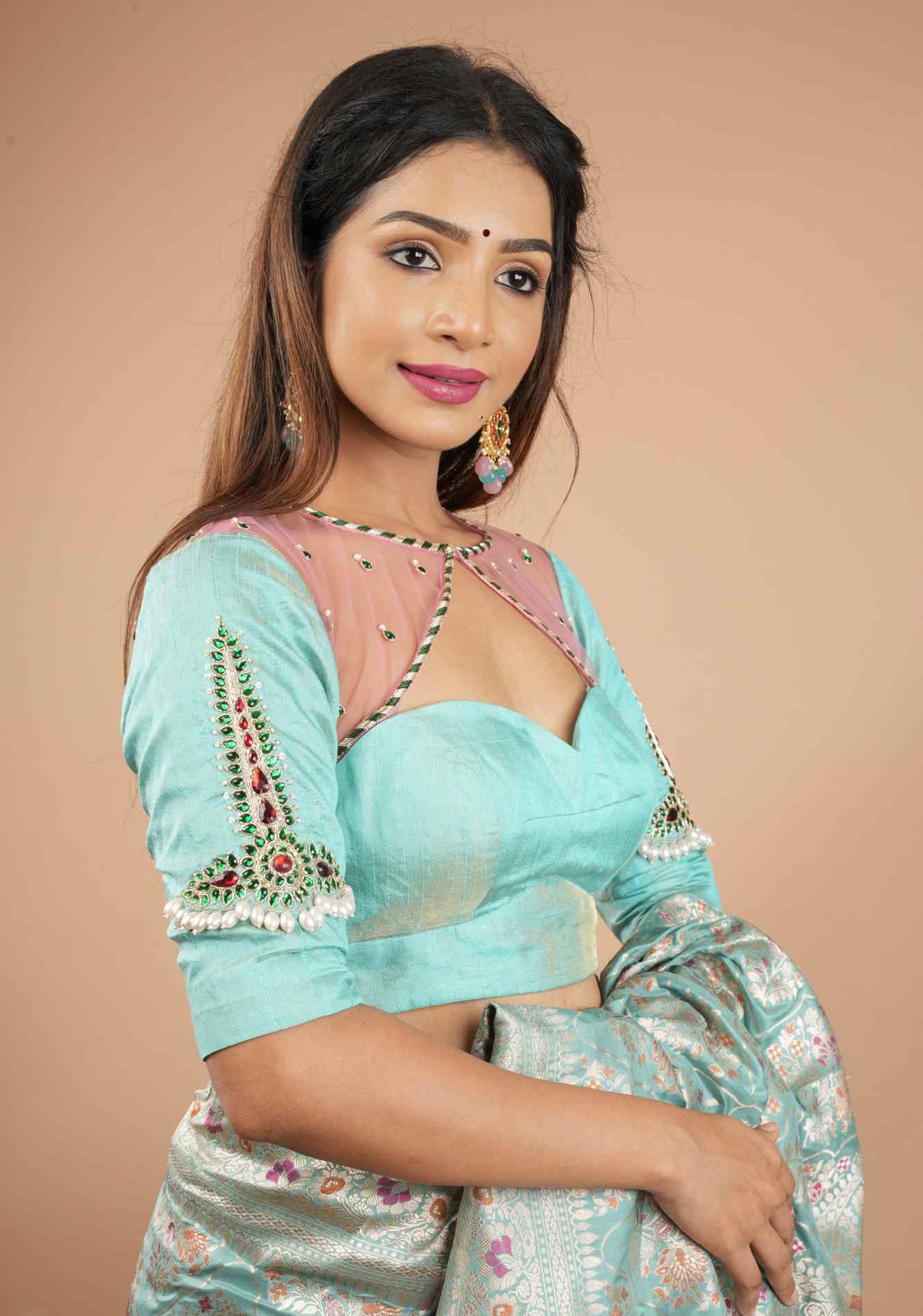 Ready to Wear One Minute Sarees Prestitched Sarees customised Plus Size