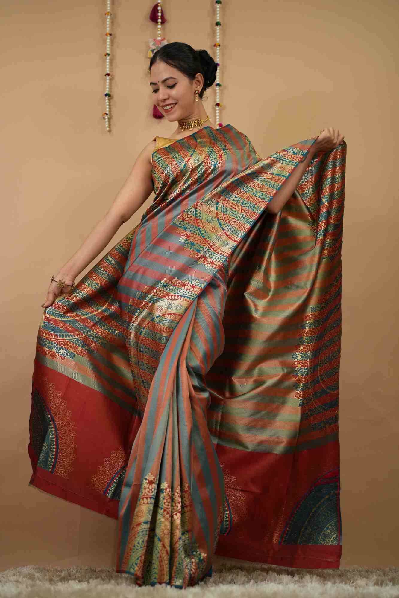 Ready to Wear One Minute Sarees Prestitched Sarees customised Plus Size