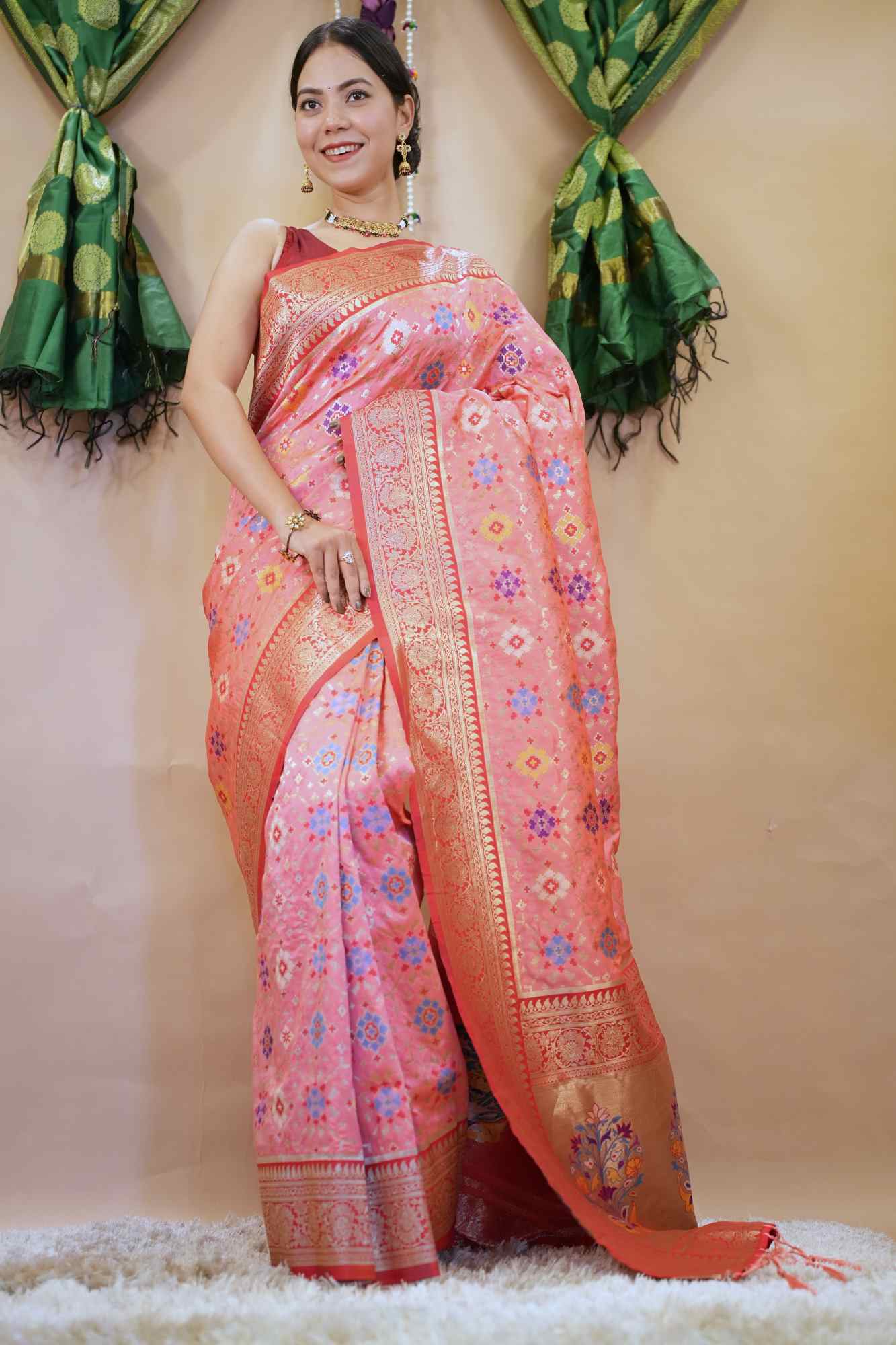 Ready to Wear One Minute Sarees Prestitched Sarees customised Plus Size