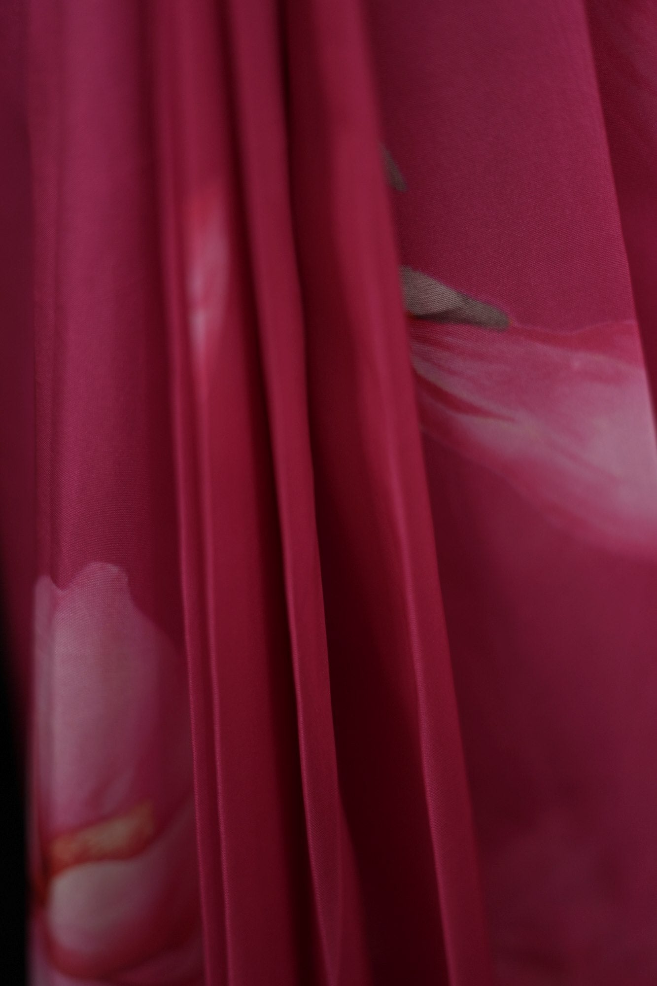 Soft Tebi Georgette Silk with Cutdana handwork floral ready to wear summer saree