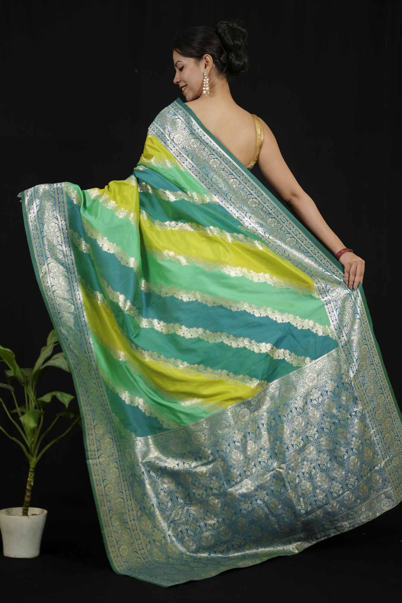 Banarasi ready to wear saree