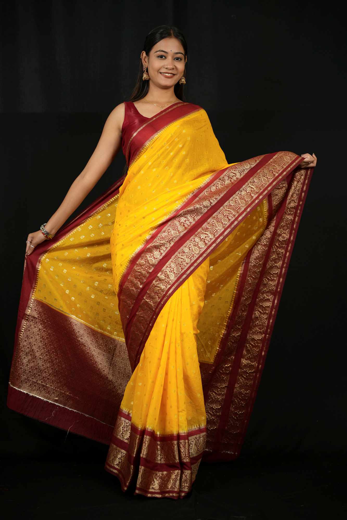 Banarasi ready to wear saree