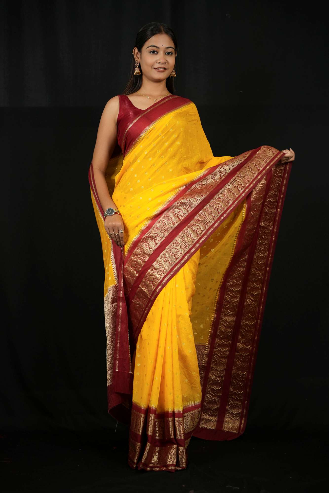Banarasi ready to wear saree
