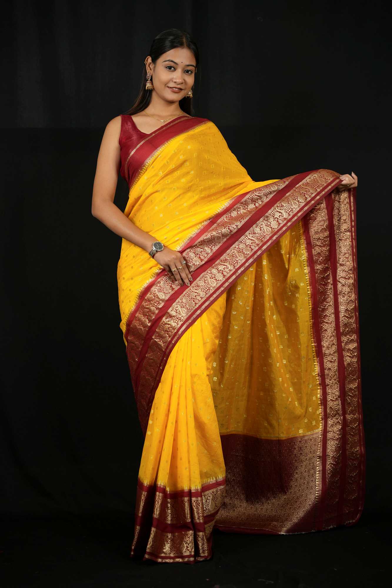 Banarasi ready to wear saree