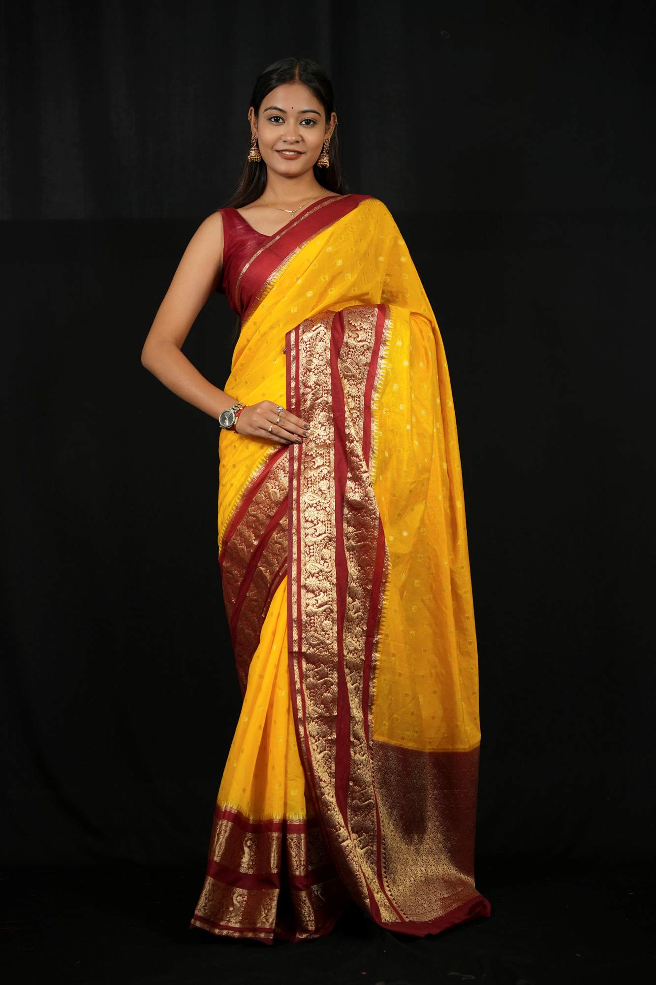 Banarasi ready to wear saree