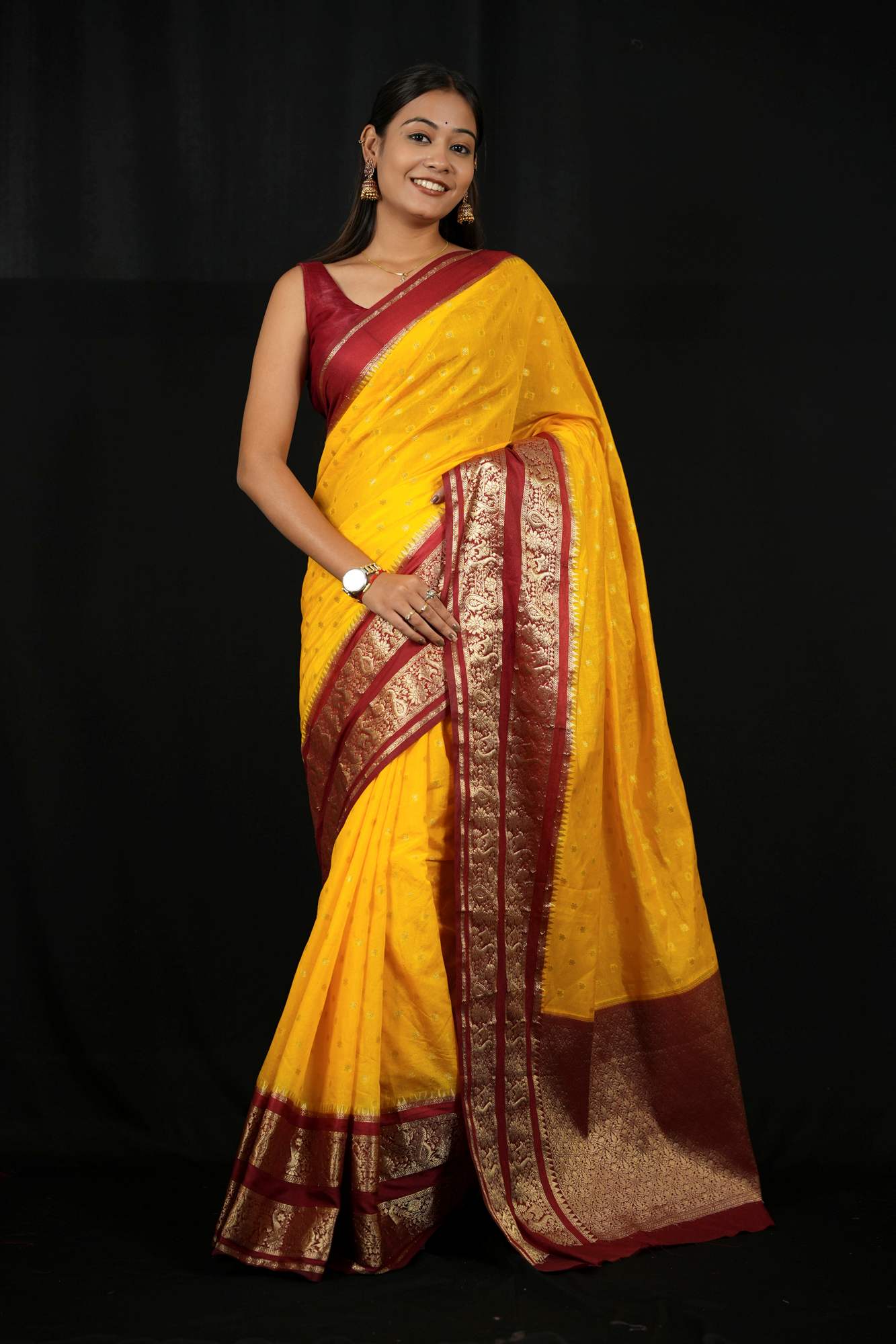 Banarasi ready to wear saree