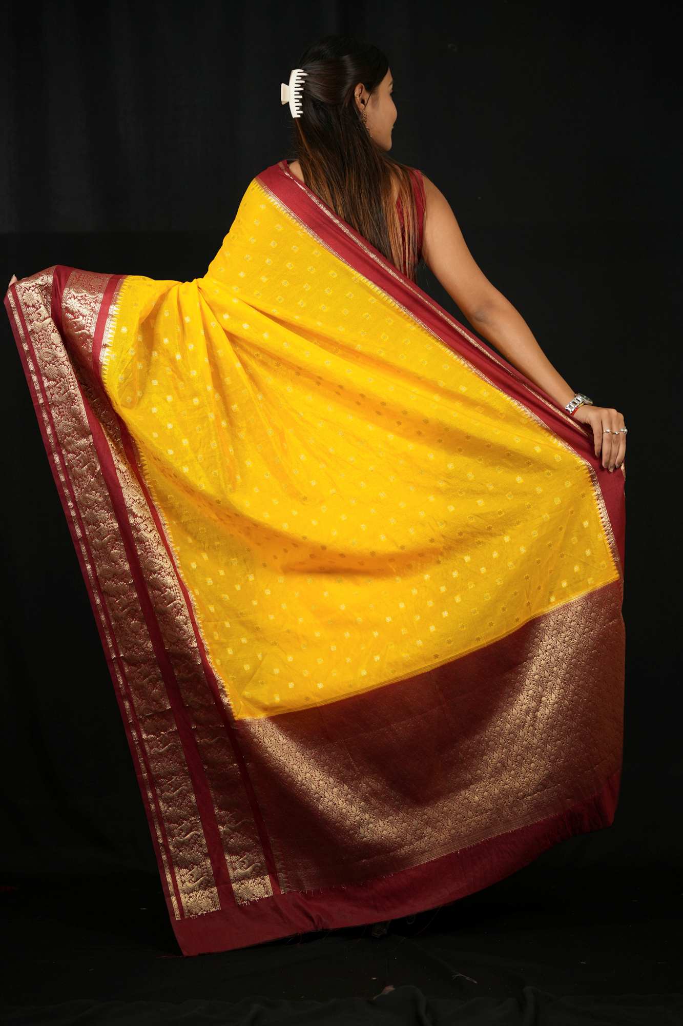 Banarasi ready to wear saree