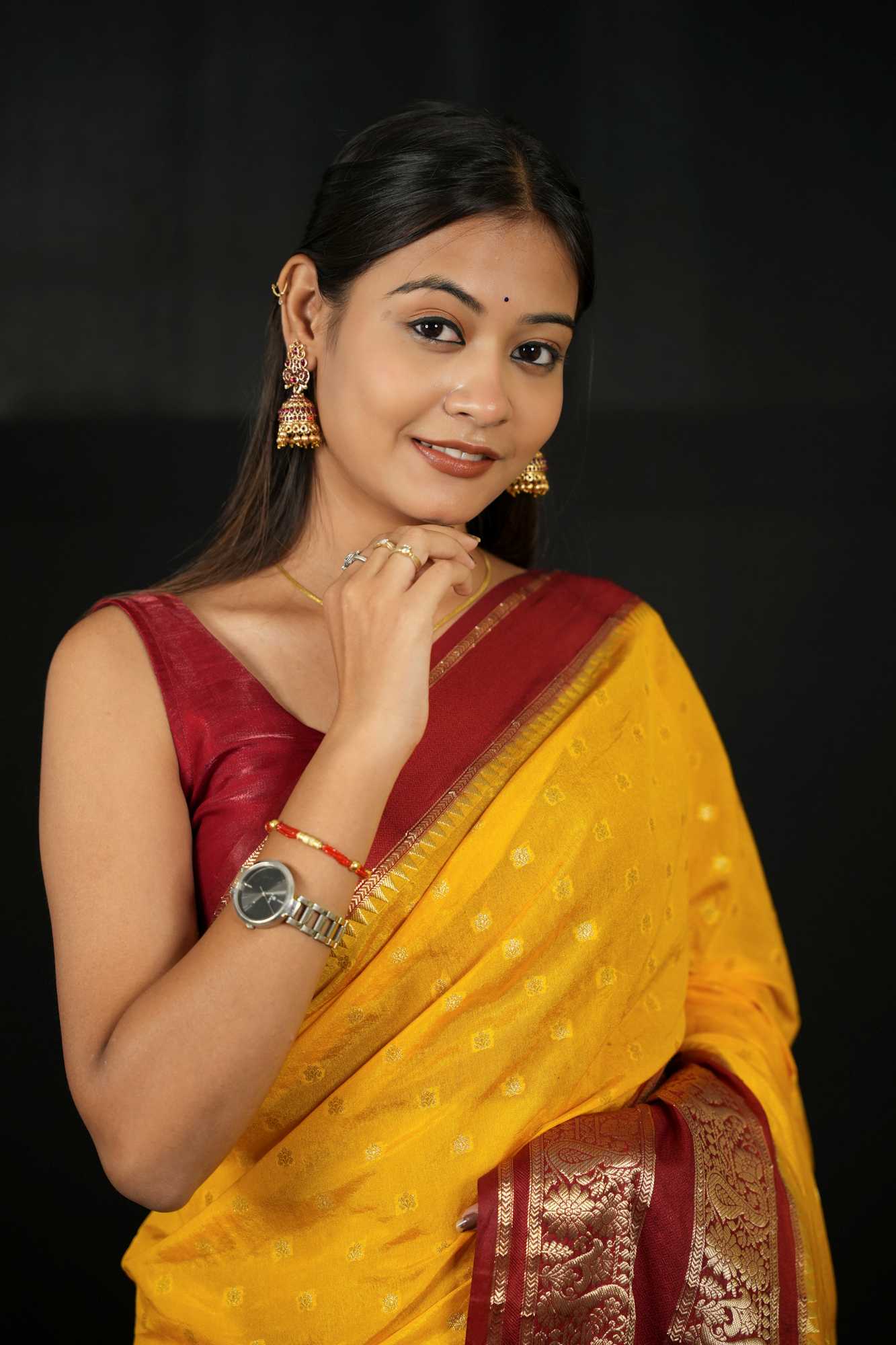 Banarasi ready to wear saree