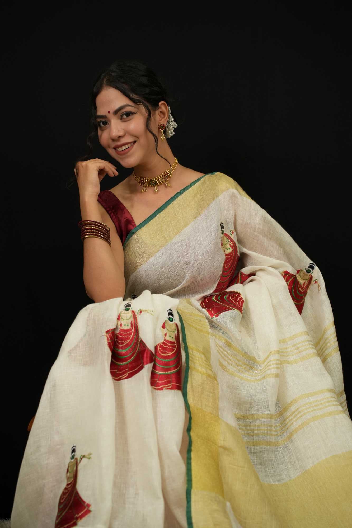 Ready to Wear One Minute Sarees Prestitched Sarees customised Plus Size