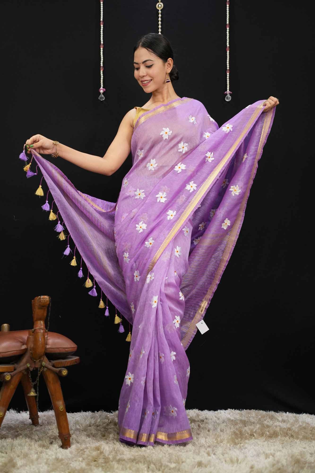 Ready to Wear One Minute Sarees Prestitched Sarees customised Plus Size