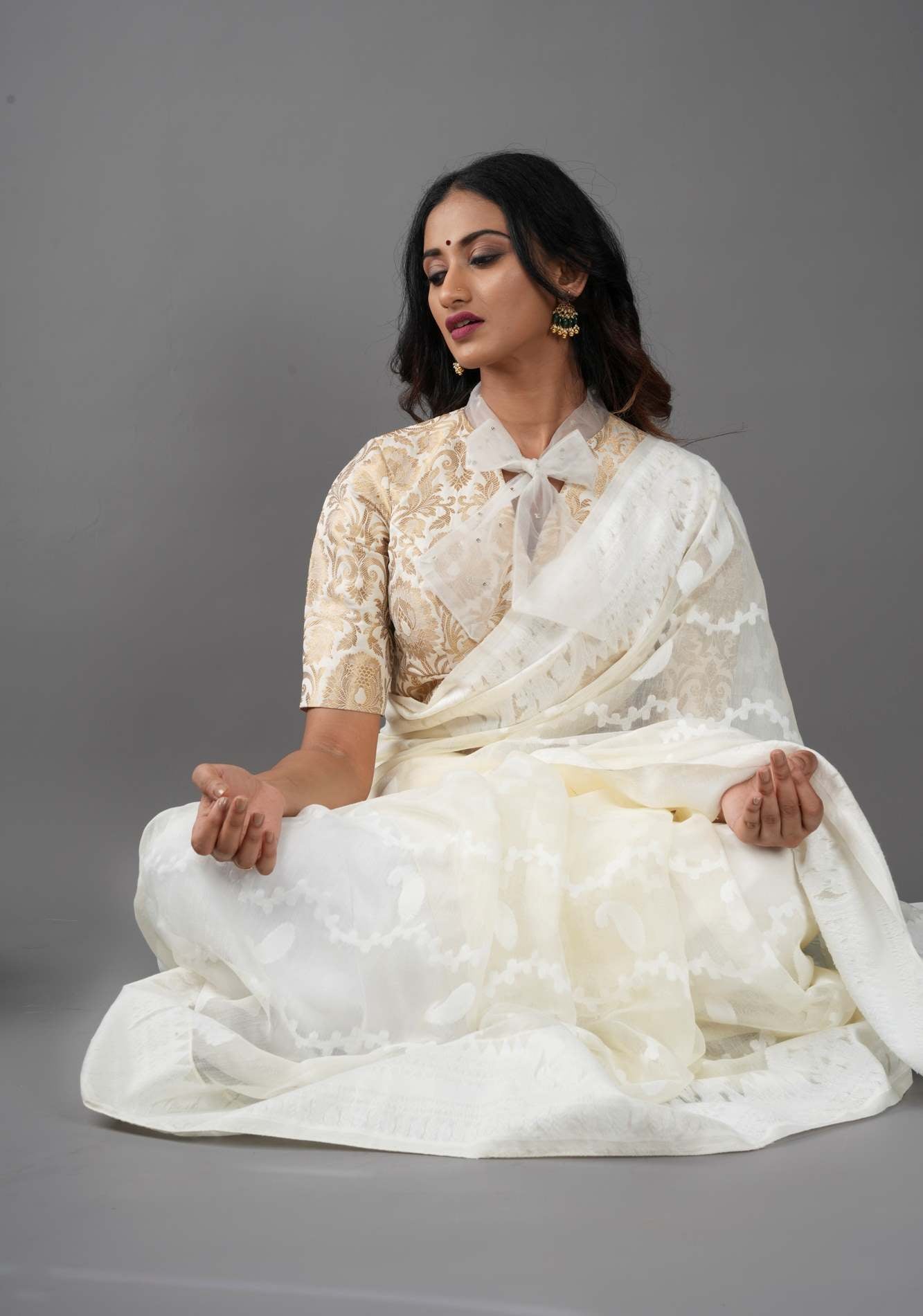 Ready to Wear One Minute Sarees Prestitched Sarees customised Plus Size