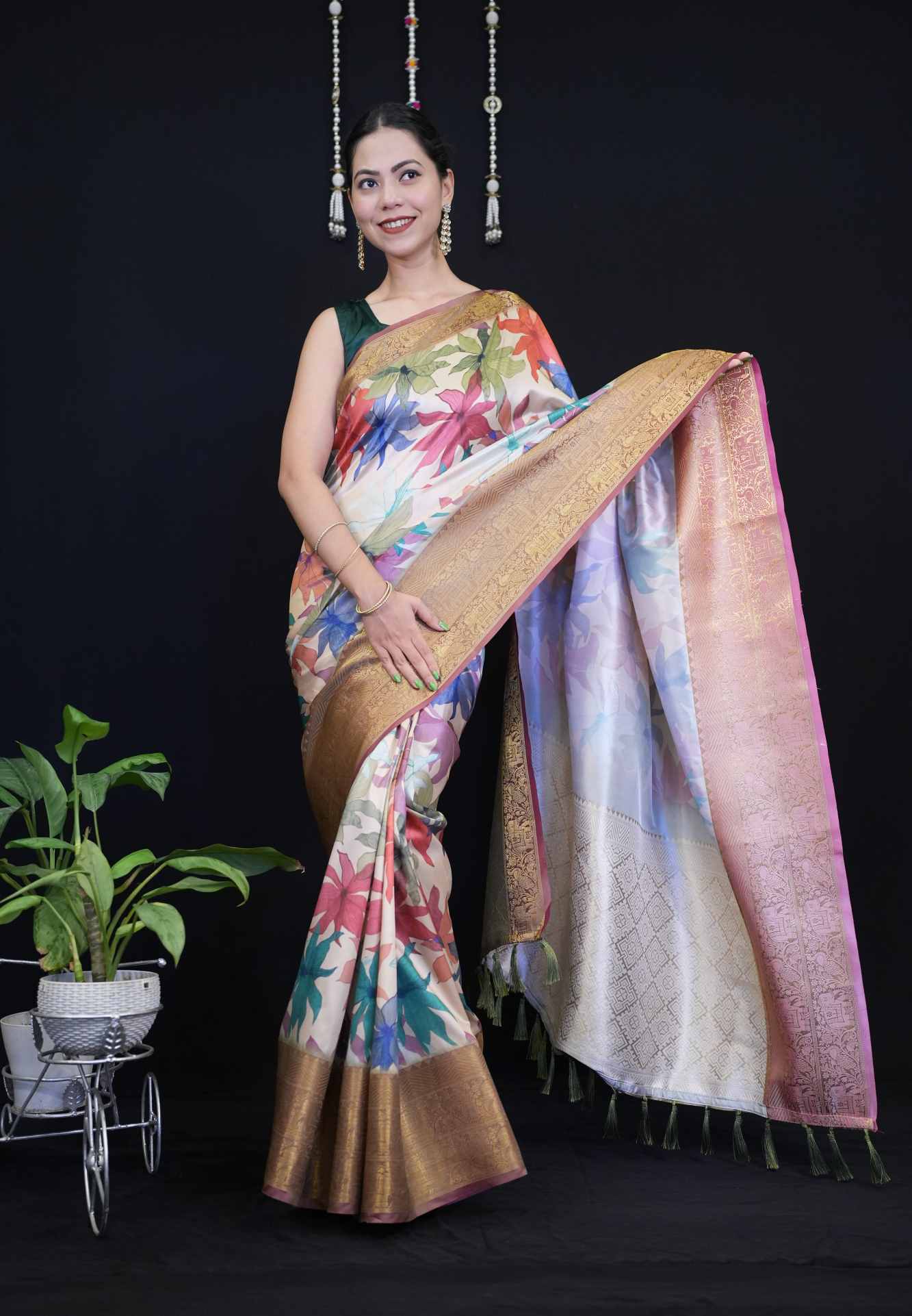 Ready to Wear One Minute Sarees Prestitched Sarees customised Plus Size