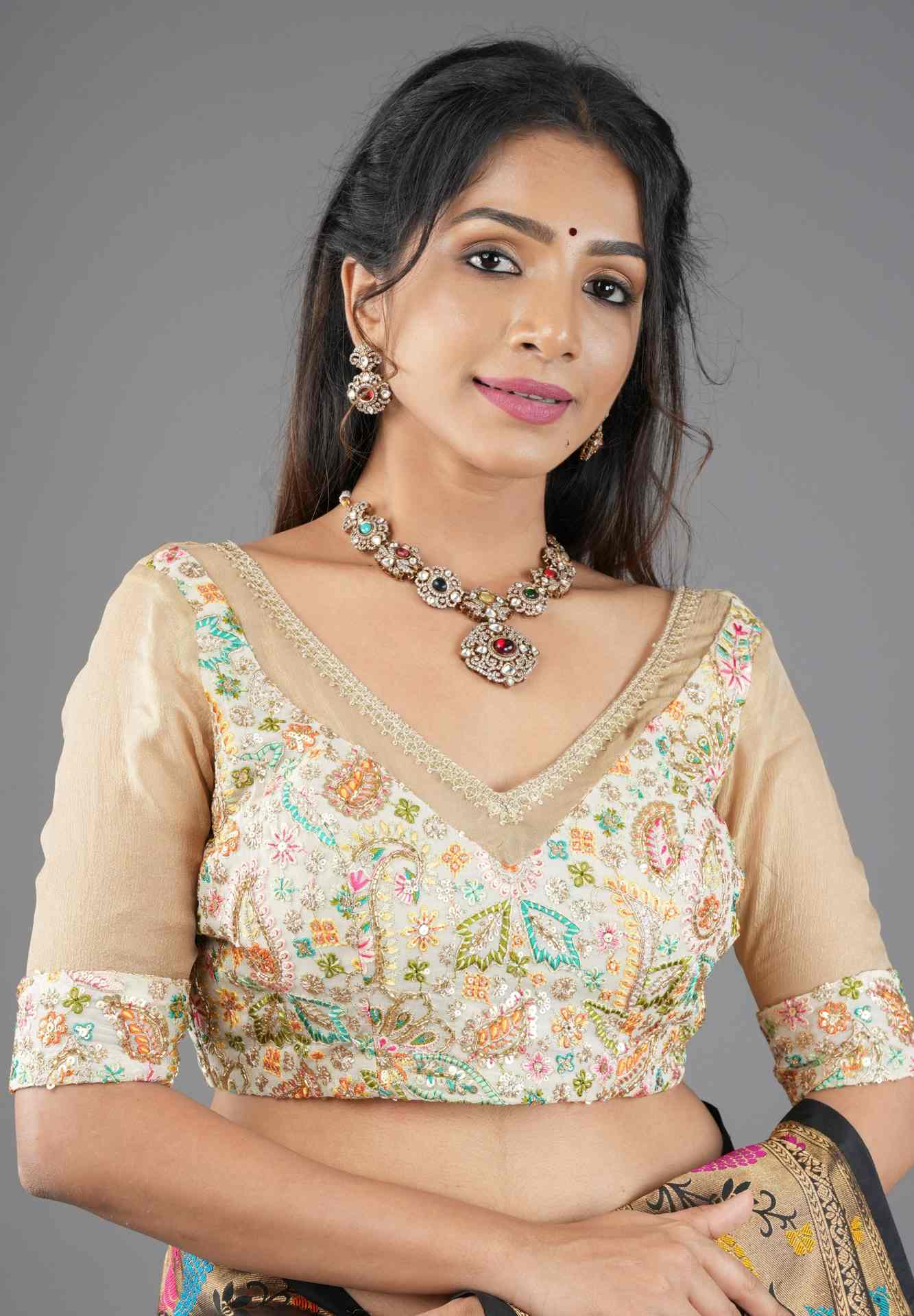 Ready to Wear One Minute Sarees Prestitched Sarees customised Plus Size