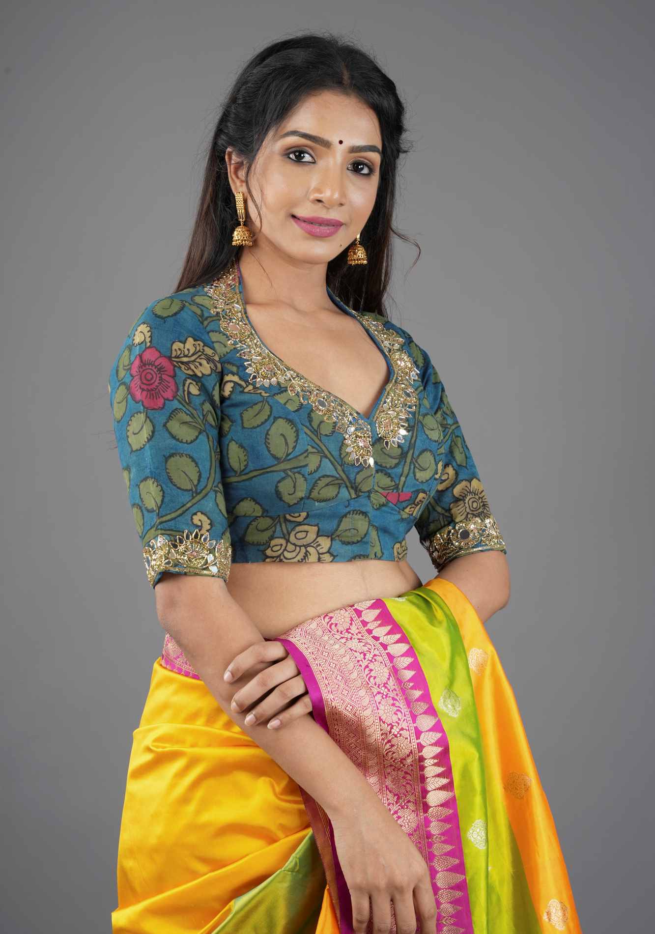 Ready to Wear One Minute Sarees Prestitched Sarees customised Plus Size