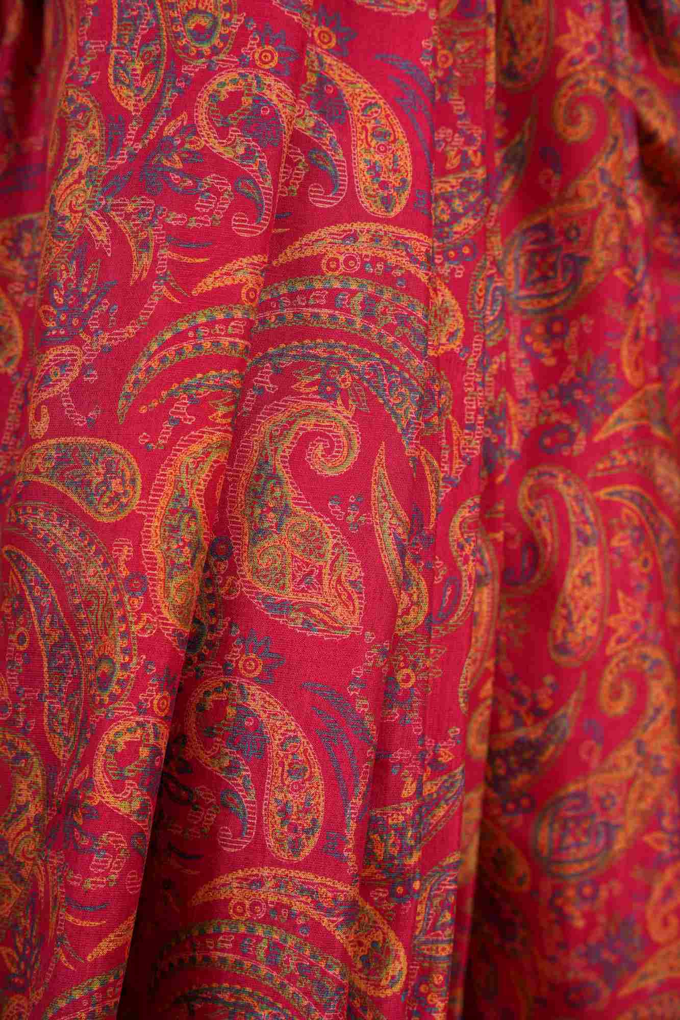 Kashmiri Pashmina intricate print ready to wear saree