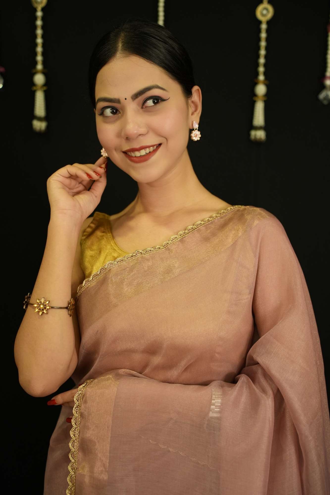 Ready to Wear One Minute Sarees Prestitched Sarees customised Plus Size