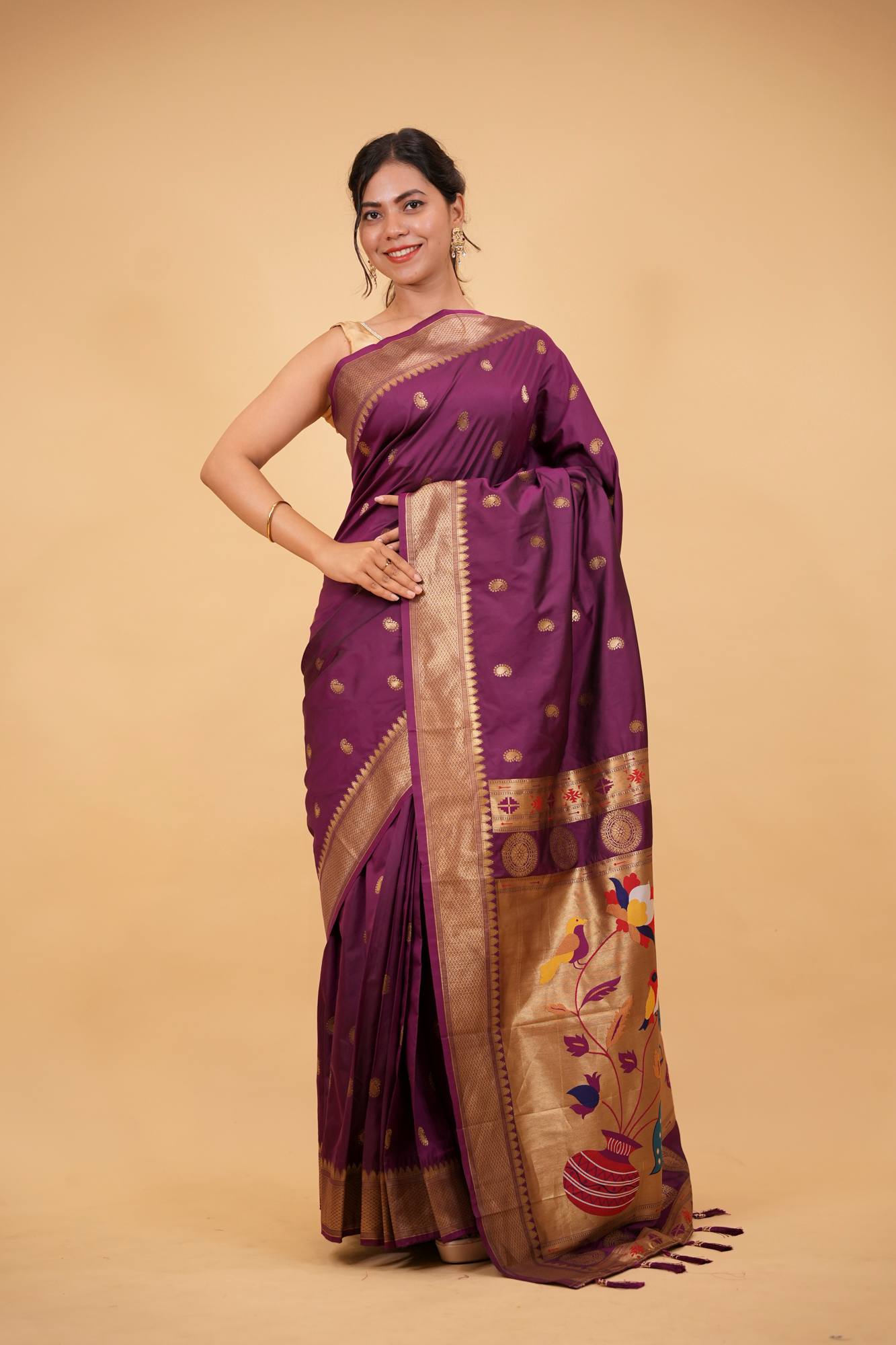 Paithani Ready To Wear Saree