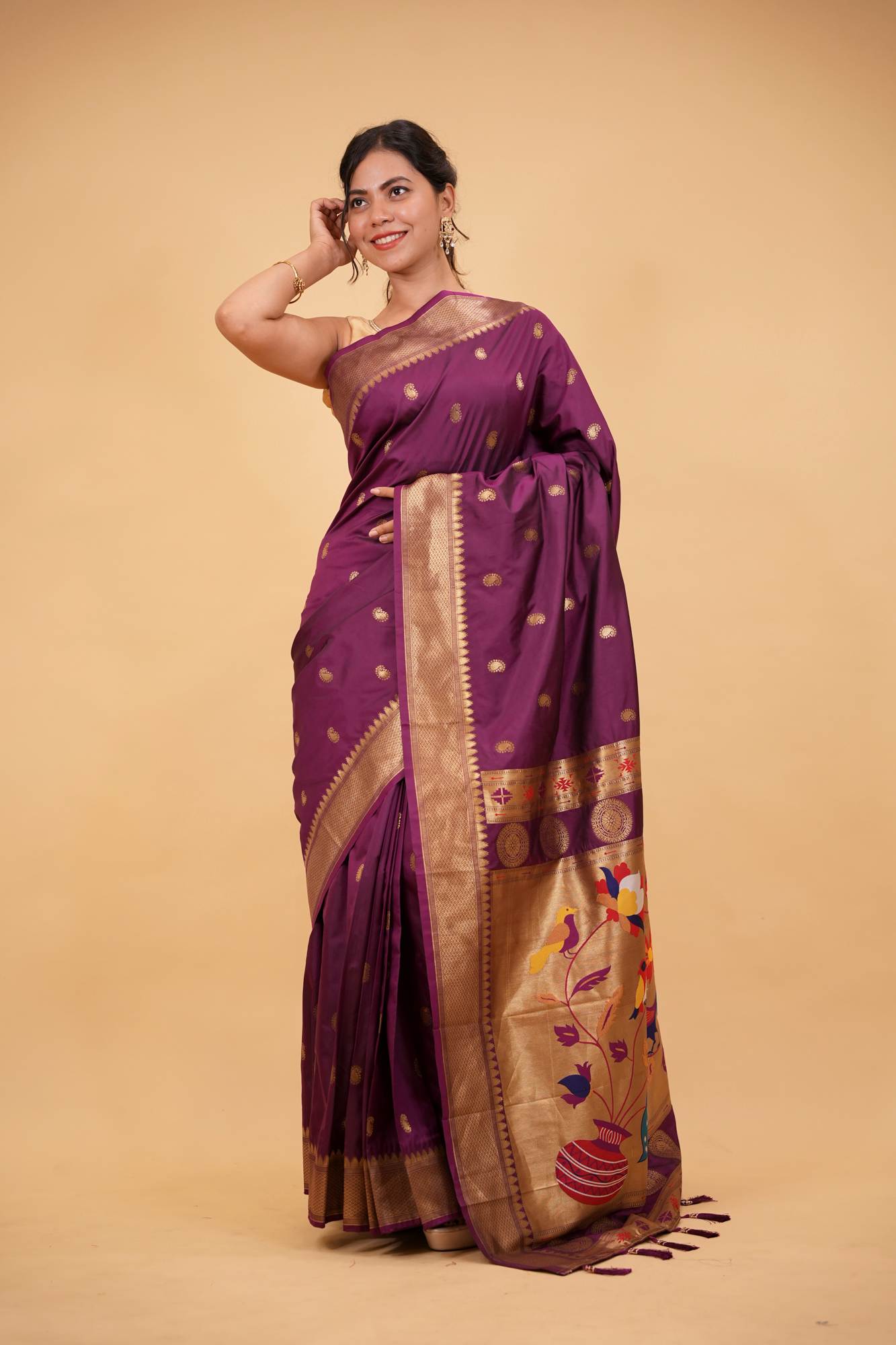 Paithani Ready To Wear Saree