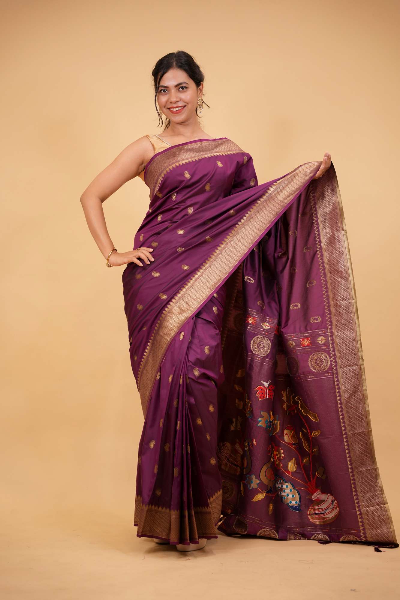 Paithani Ready To Wear Saree