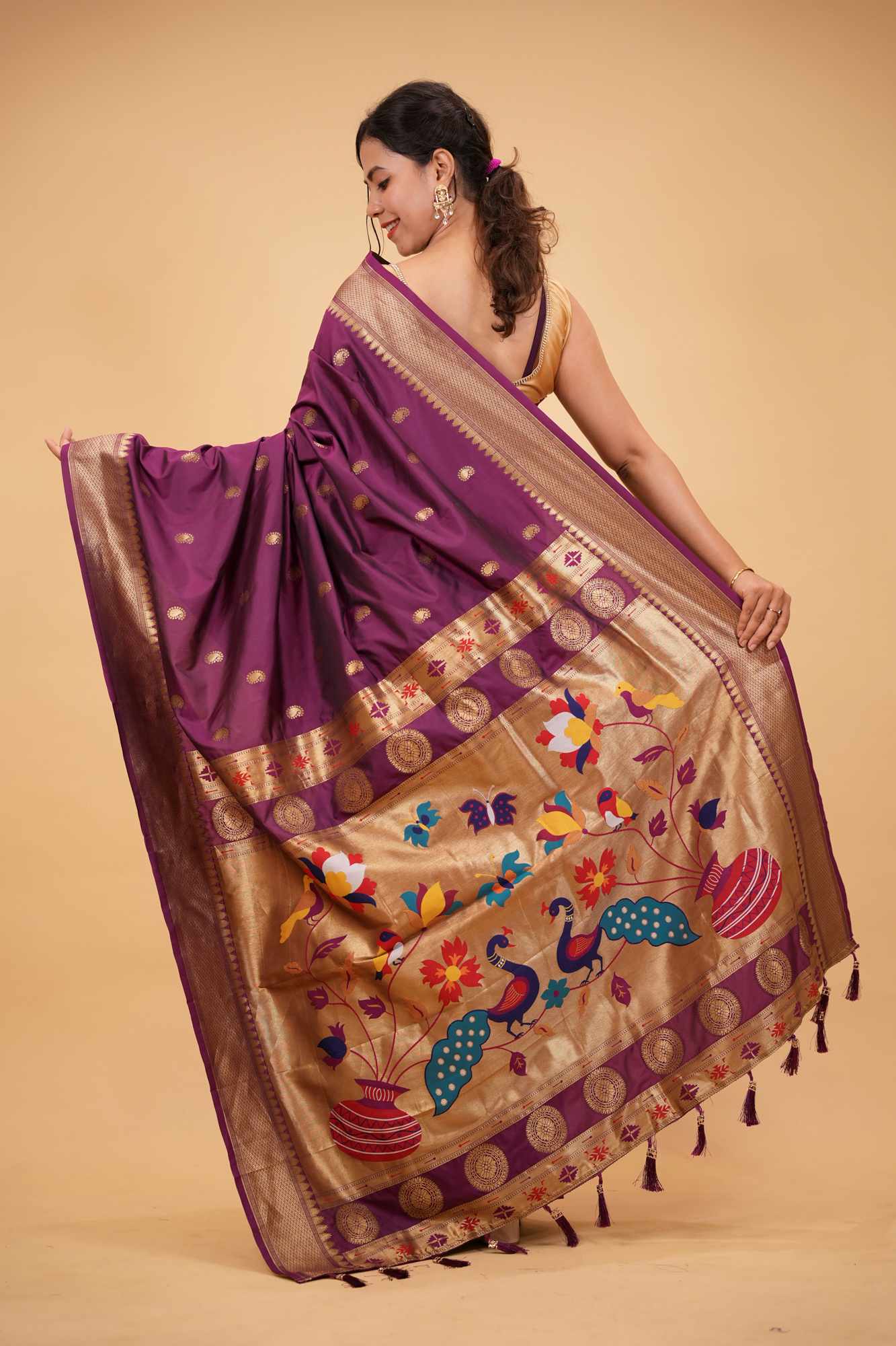 Paithani Ready To Wear Saree