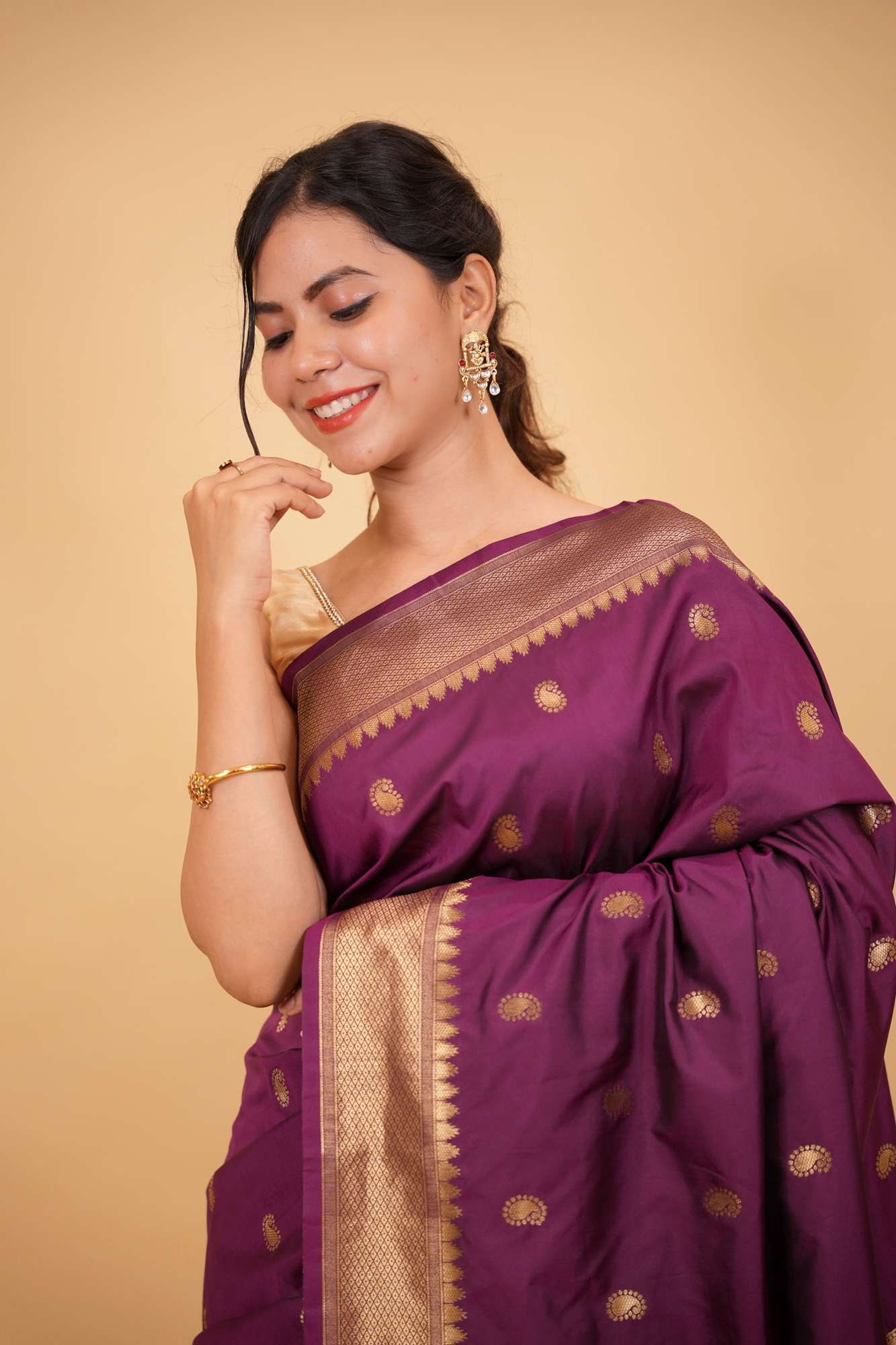 Paithani Ready To Wear Saree