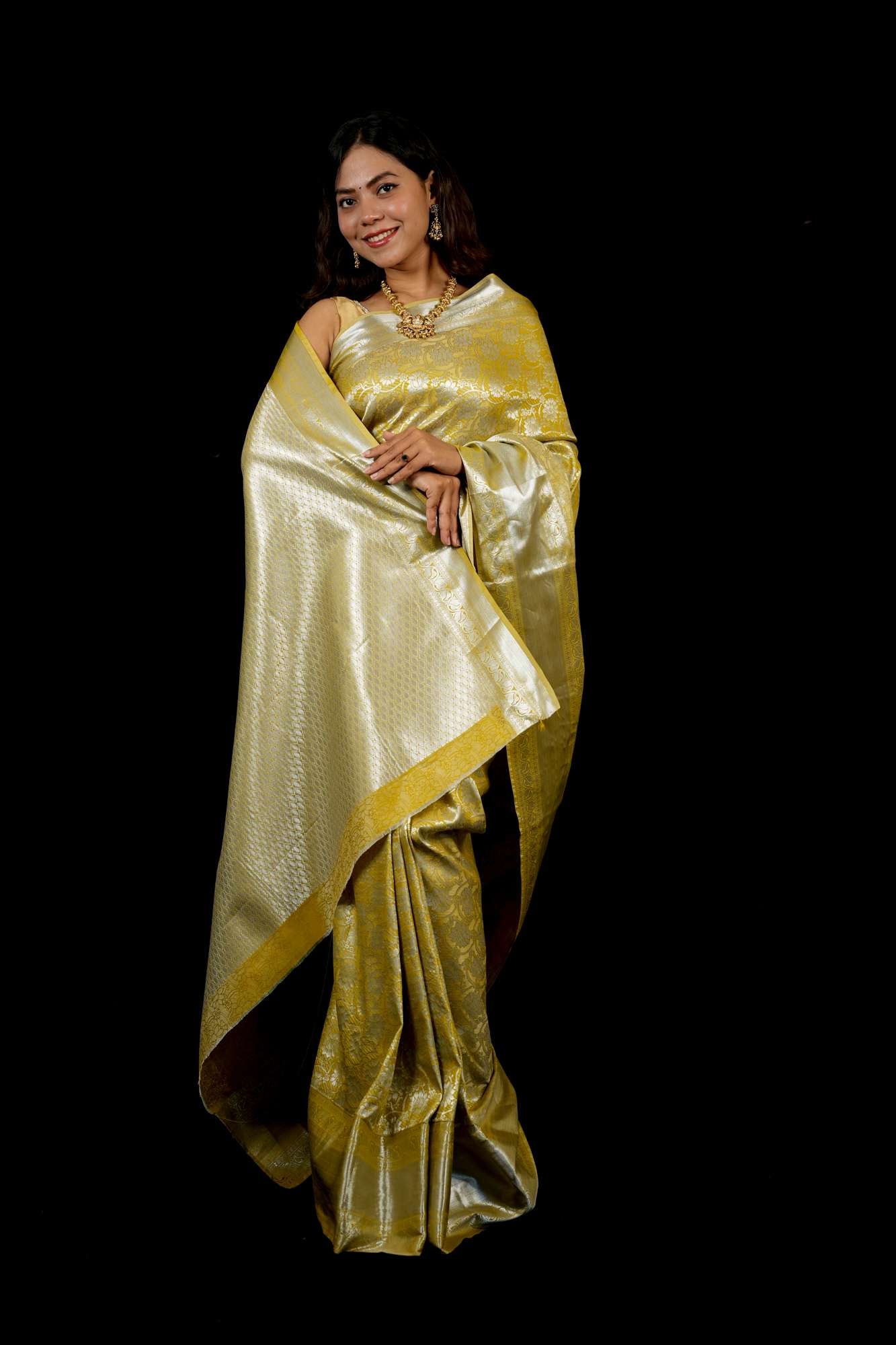 Kanjivaram One Minute saree