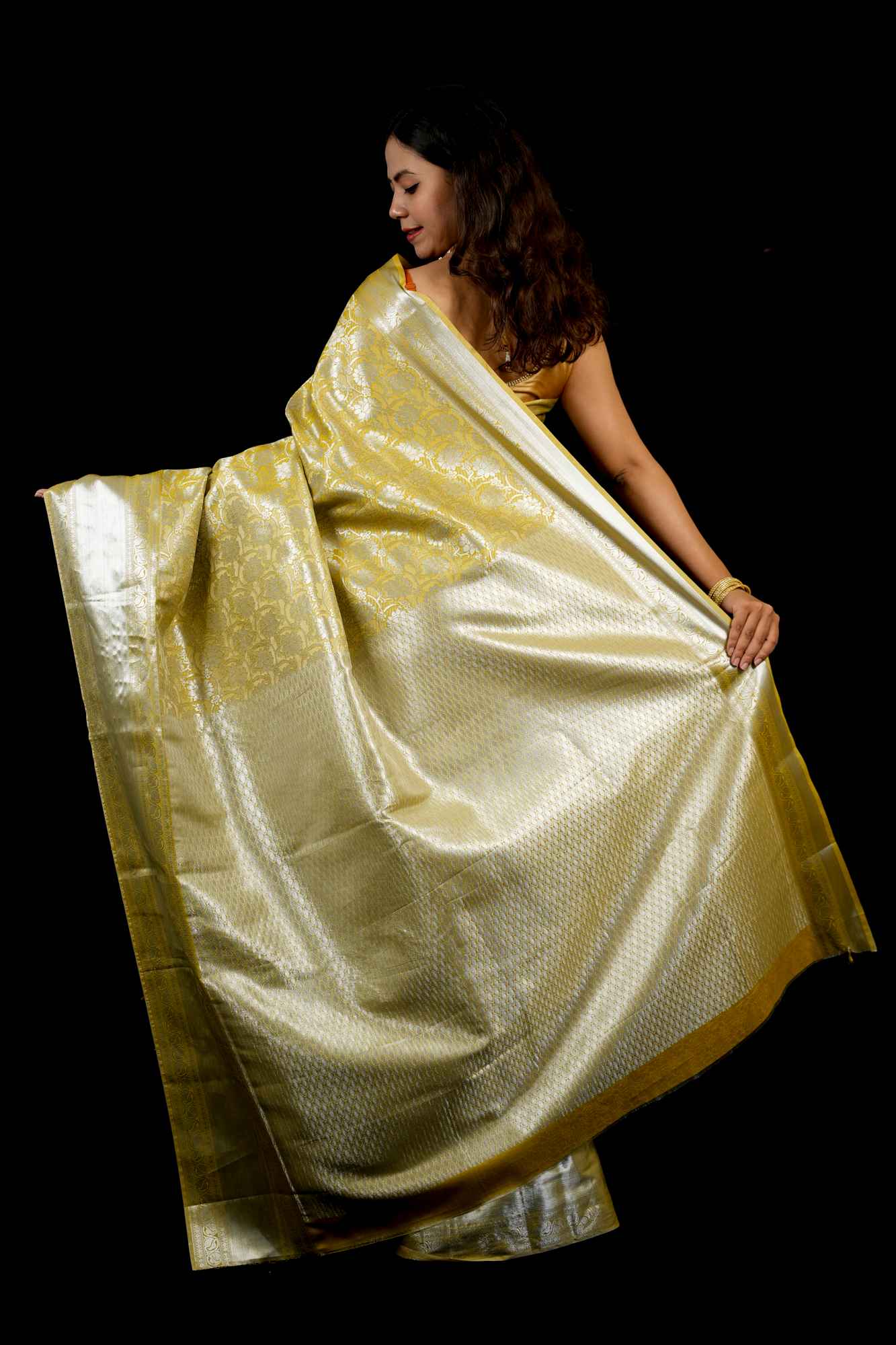Kanjivaram One Minute saree