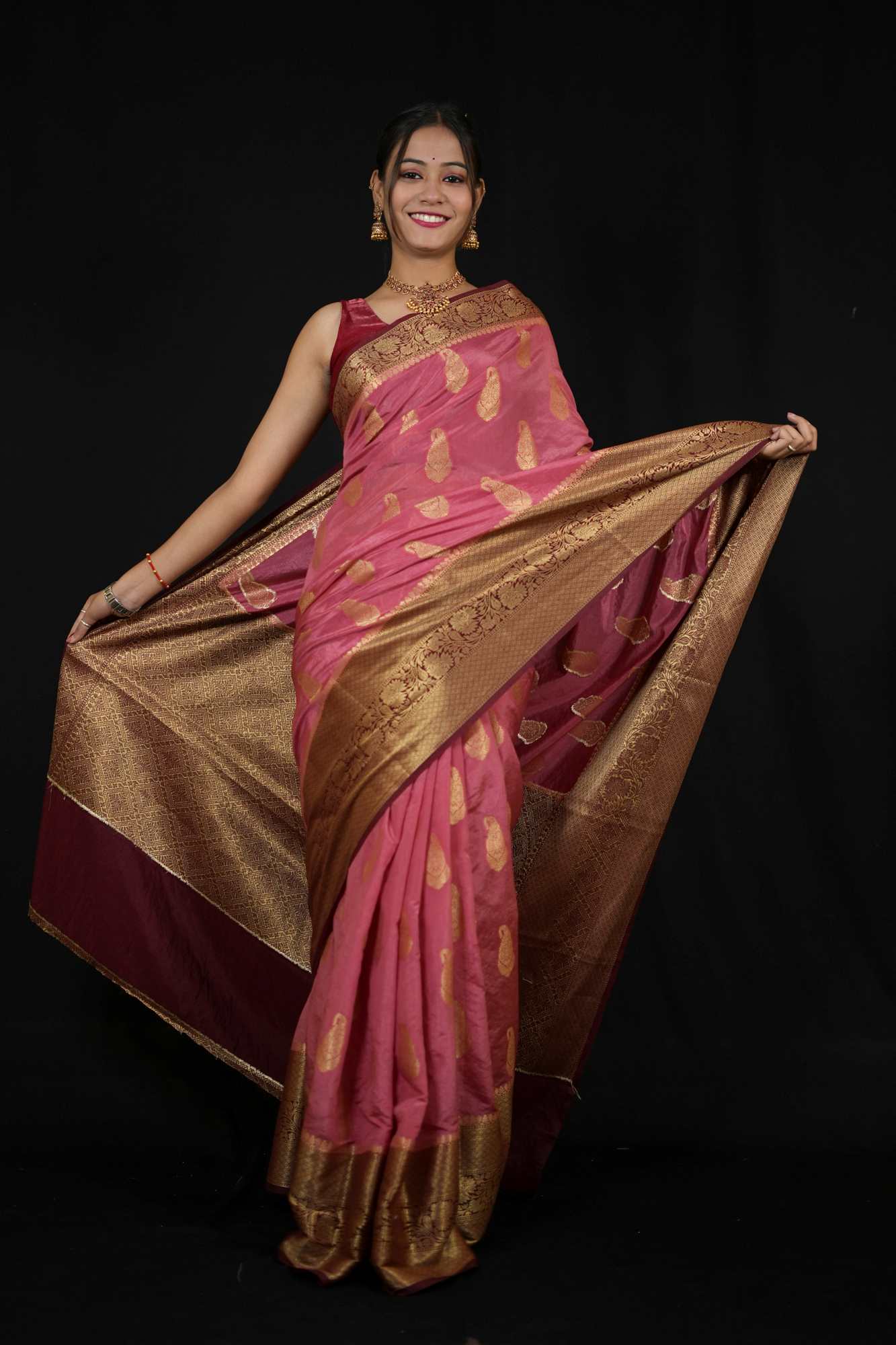 Banarasi ready to wear saree