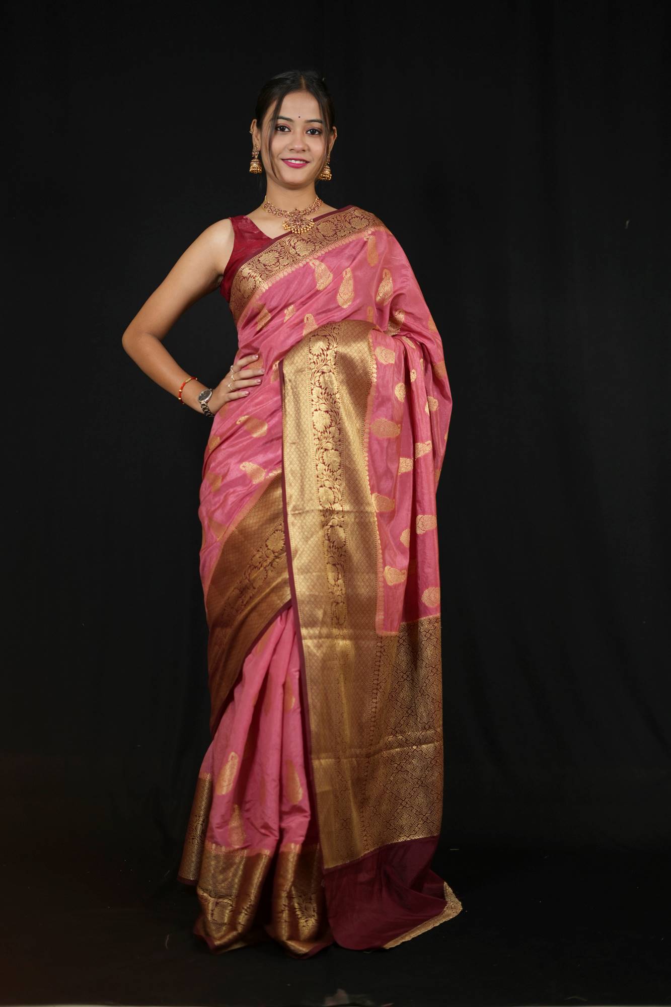 Banarasi ready to wear saree